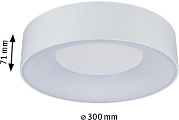 Paulmann LED Deckenleuchte Selection Bathroom Casca IP44 1x16W 300mm, 230V Metall/Kunststoff, LED fest integriert, Tageslichtweiß, WhiteSwitch