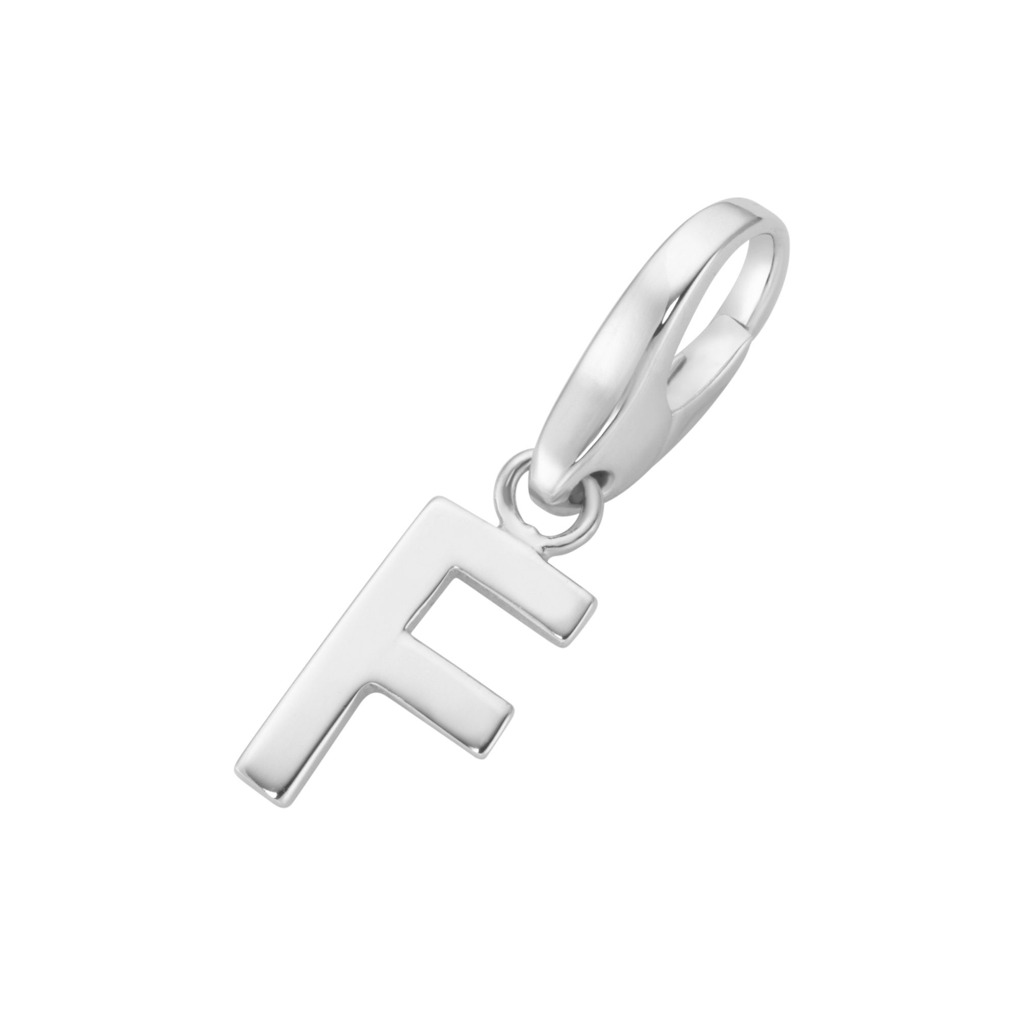 GIORGIO MARTELLO MILANO Charm Buchstabe Buchstabe F, Silber 925