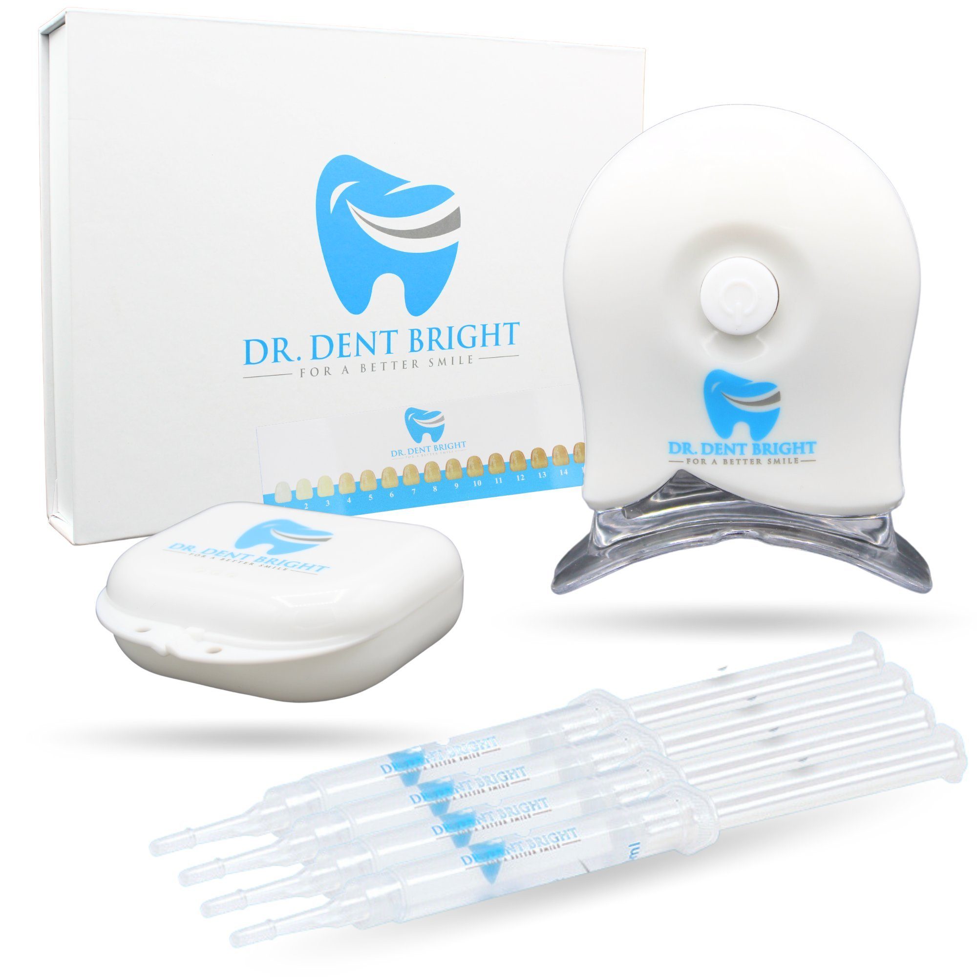 Dr. Dent Bright Zahnbleaching-Kit Dr.DentBright ZahnbleachingSet ZahnaufhellungsKit, Sicher & Effektiv