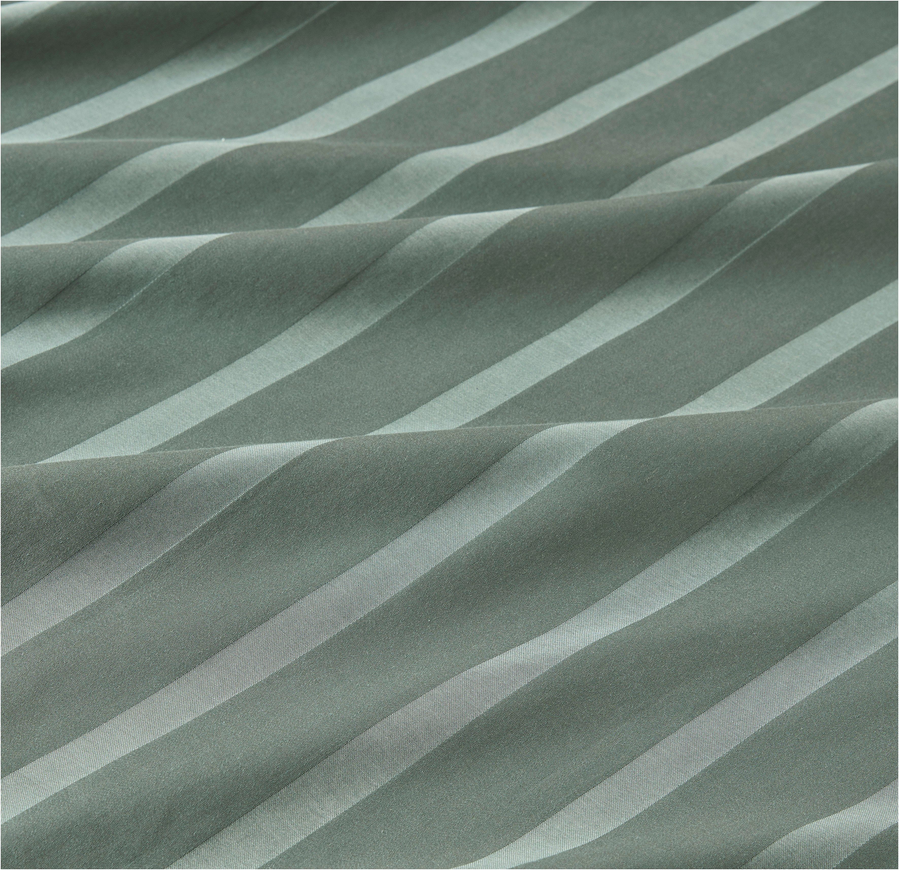 LeGer Home by Lena Gercke Bettwäsche Leonore, Mako-Satin, 2 teilig, Mako-Satin Streifen aus 100% Baumwolle, Größe ab 135x200 cm – Bild 4 von 5