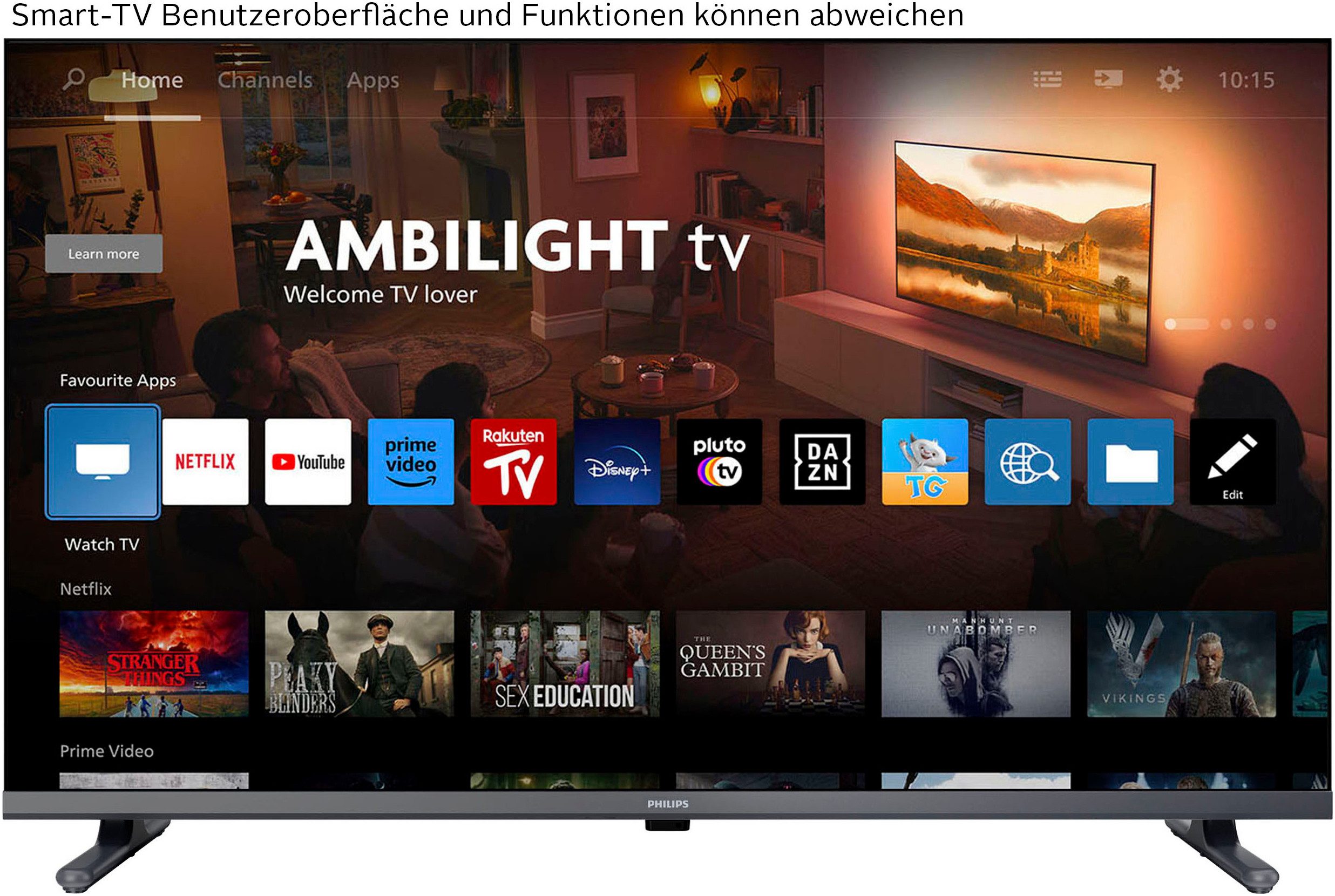 Philips 32PFS6000/12 LED-Fernseher (80 cm/32 Zoll, Full HD, Smart-TV)
