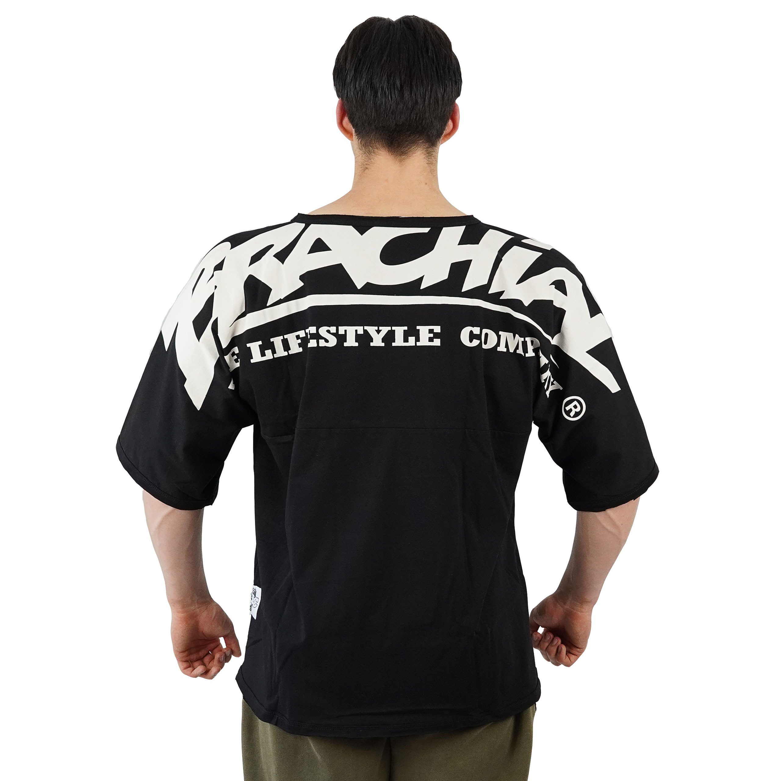 BRACHIAL THE LIFESTYLE COMPANY T-Shirt Brachial T-Shirt "Attack" schwarz/weiss