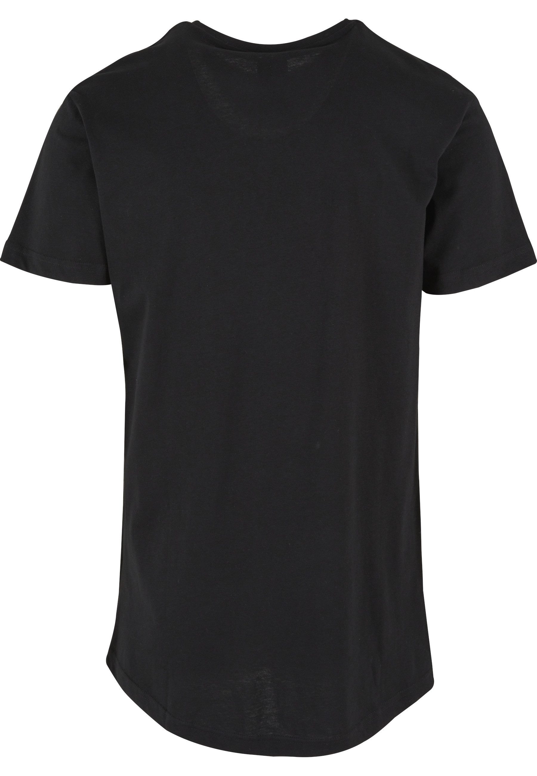 URBAN CLASSICS Kurzarmshirt Urban Classics Herren Shaped Long Tee (1-tlg)