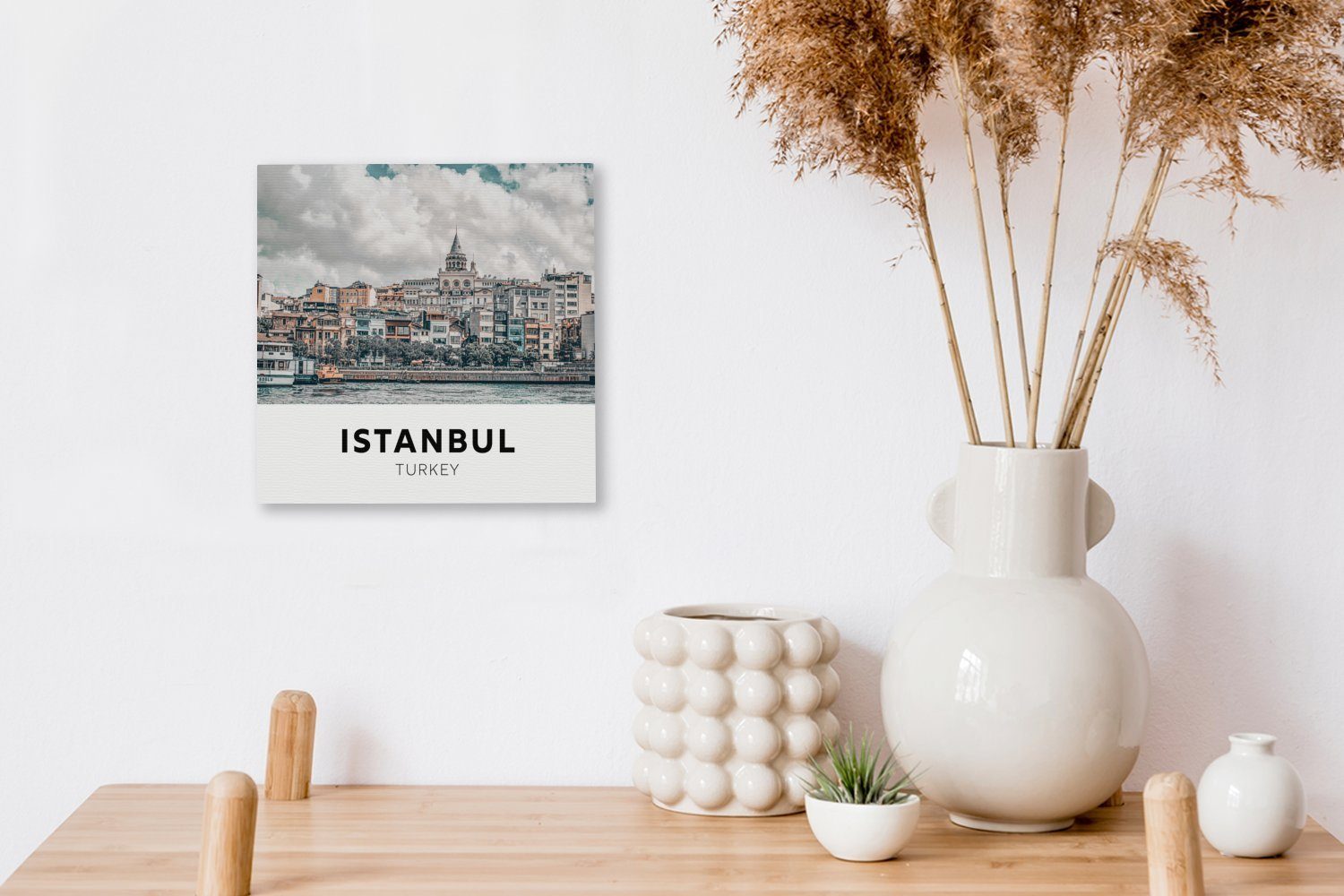 OneMillionCanvasses® Leinwandbild Istanbul - Bilder Startseite, Schlafzimmer Türkei für St), Leinwand - Wohnzimmer (1