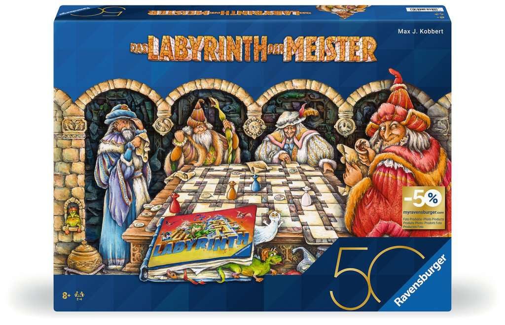 Ravensburger Spiel Ravensburger 22474 Labyrinth der Meister, Ravensburger 22474 Labyrinth der Meister, Made in Europe