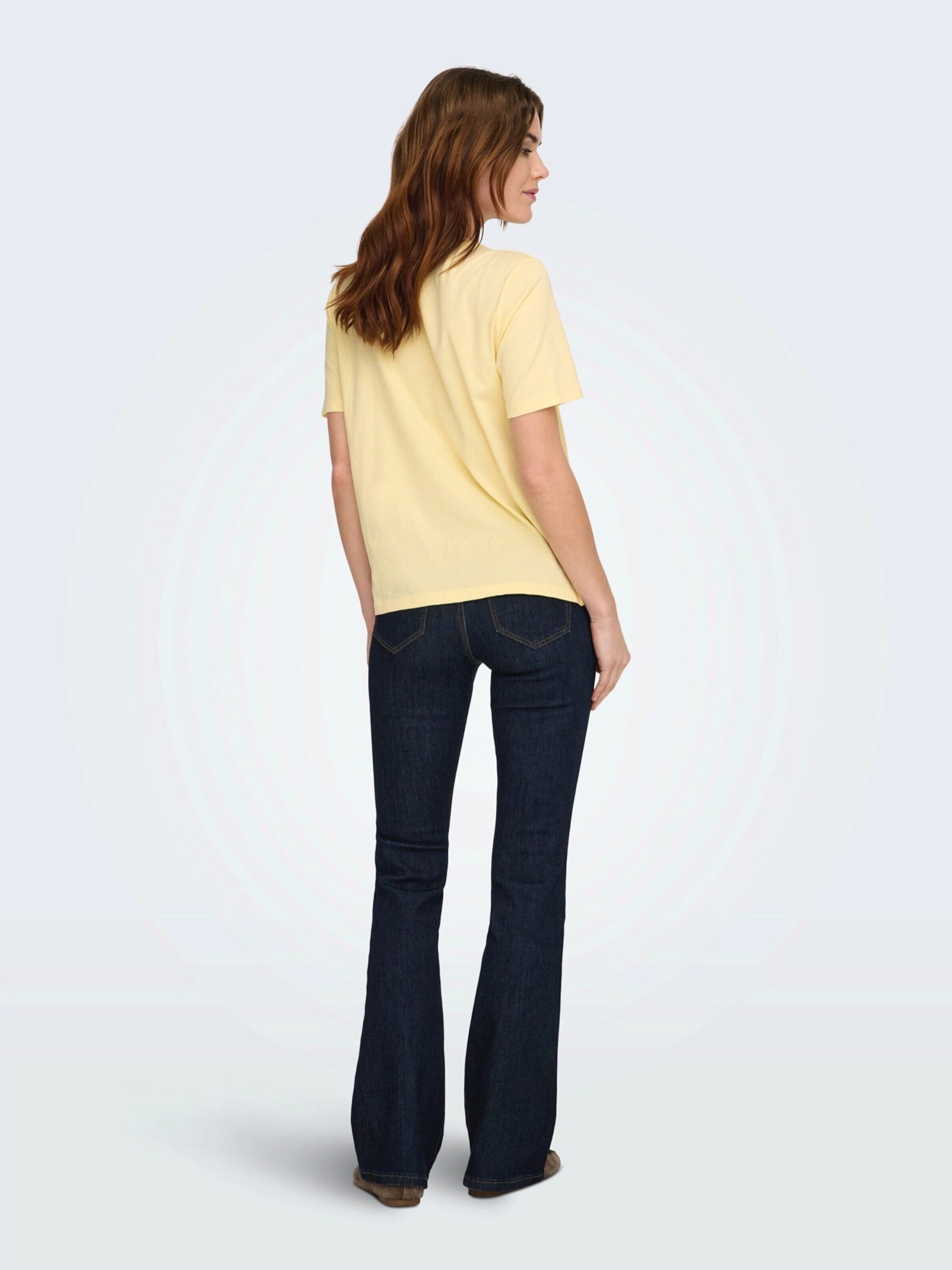 ONLY T-Shirt ONLLucy Monja (1-tlg) Plain/ohne Details – Bild 2 von 5