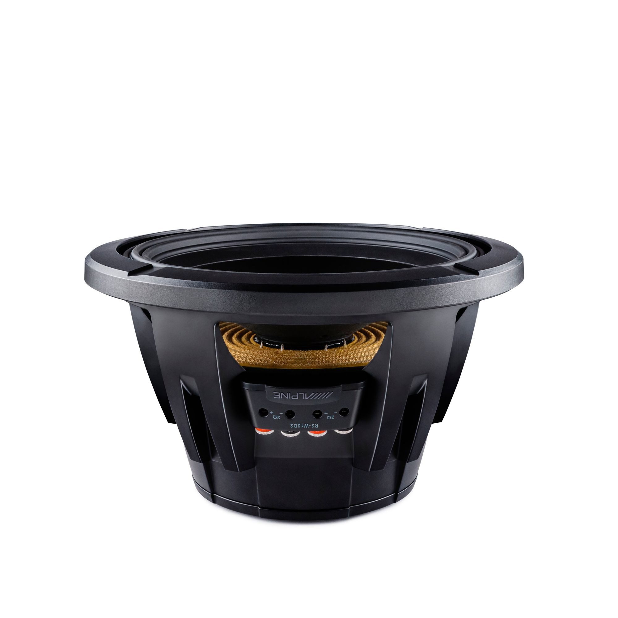 ALPINE R2-W12D2 30cm 2x 2 Ohm Subwoofer Auto-Subwoofer (750 W, max.: W 30 cm)