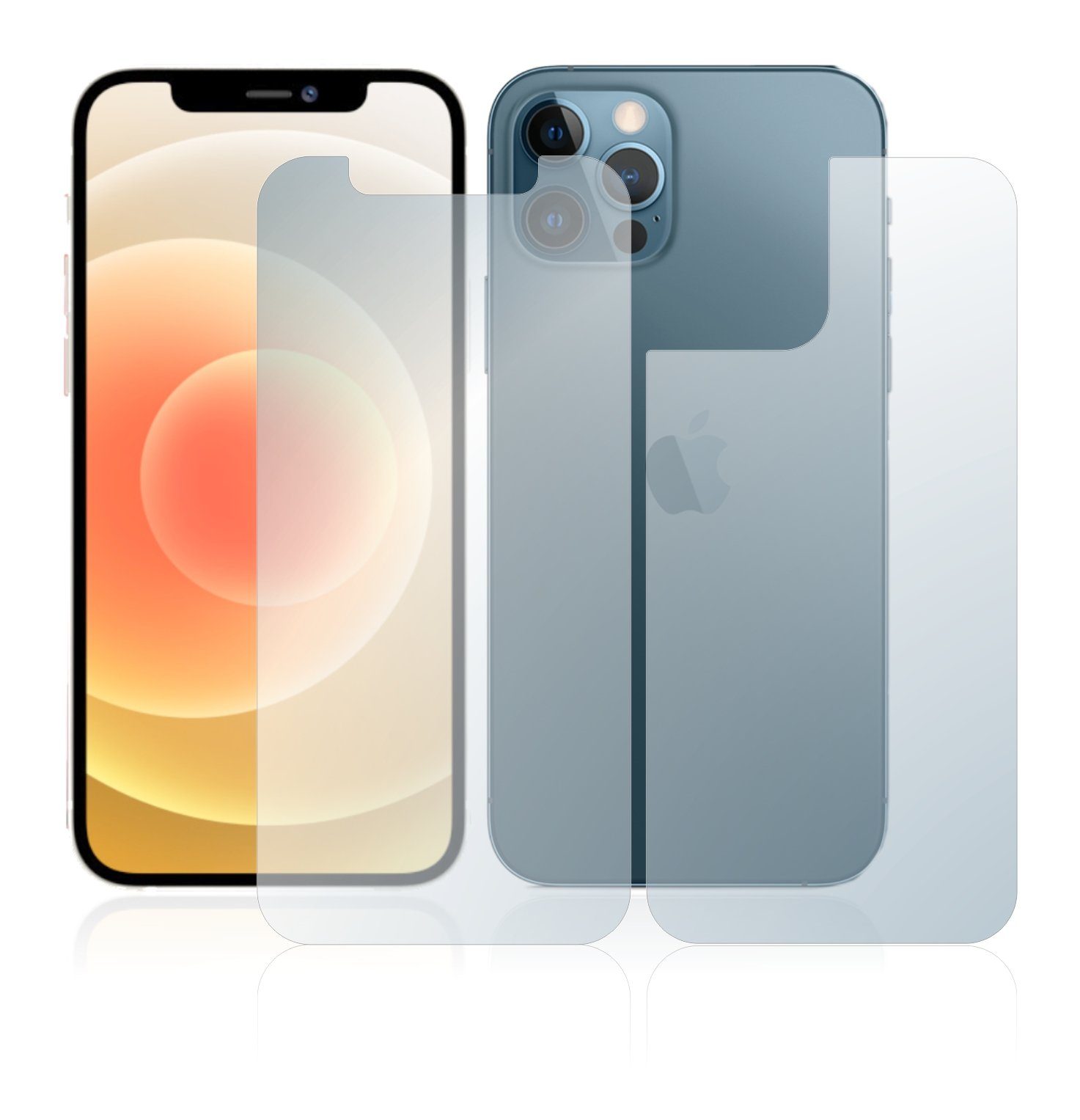 BROTECT Schutzfolie »Panzerglasfolie für Apple iPhone 12 Pro (Vorder +  Rückseite)«, Schutzglas Glasfolie matt online kaufen | OTTO