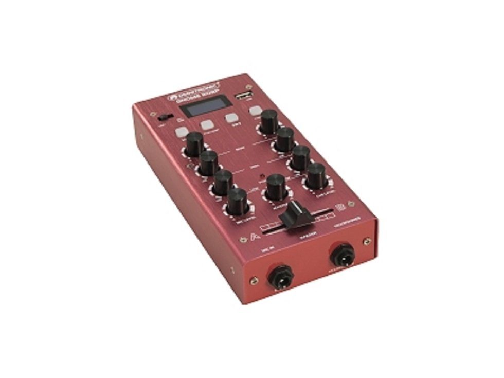 Omnitronic Mischpult, (GNOME-202P Green, DJ-Mixer, Mini DJ-Mixer), GNOME-202P Green - DJ Mixer
