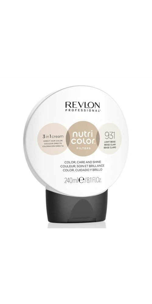 Revlon Haarfarbe Revlon Nutri Color Filters 931 Light Beige 240ml