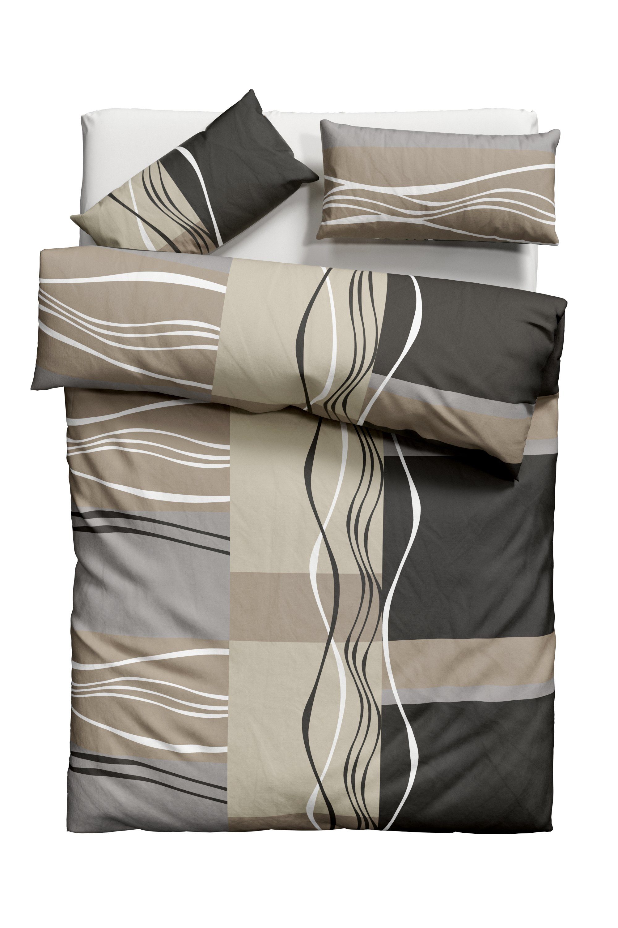 my home Bettwäsche Kelian, Polycotton recycelt, günstig online kaufen