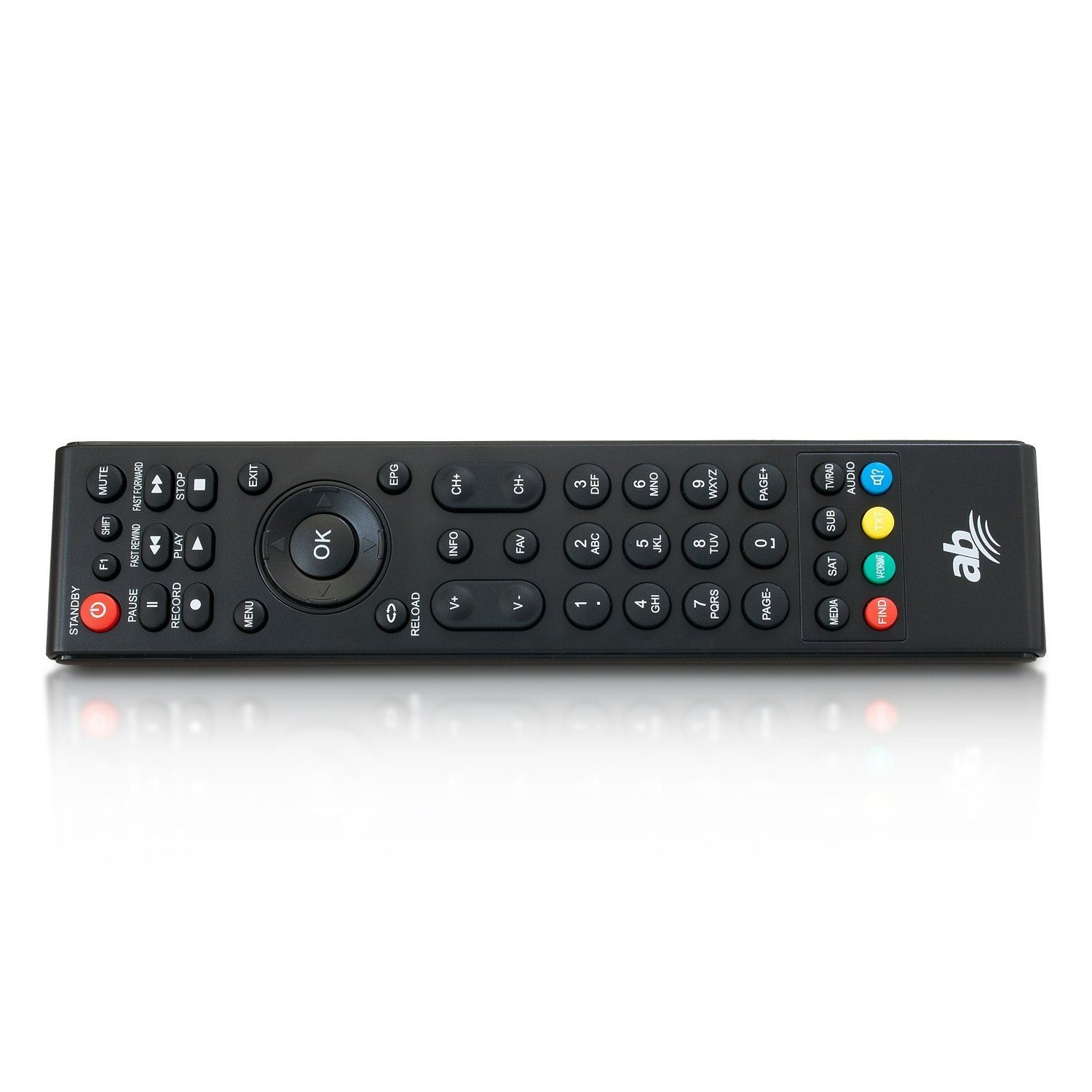 ab-com CR800UHD SAT-Receiver (UHD Satellitenempfänger und Mediaplayer H.265 HEVC Codec)