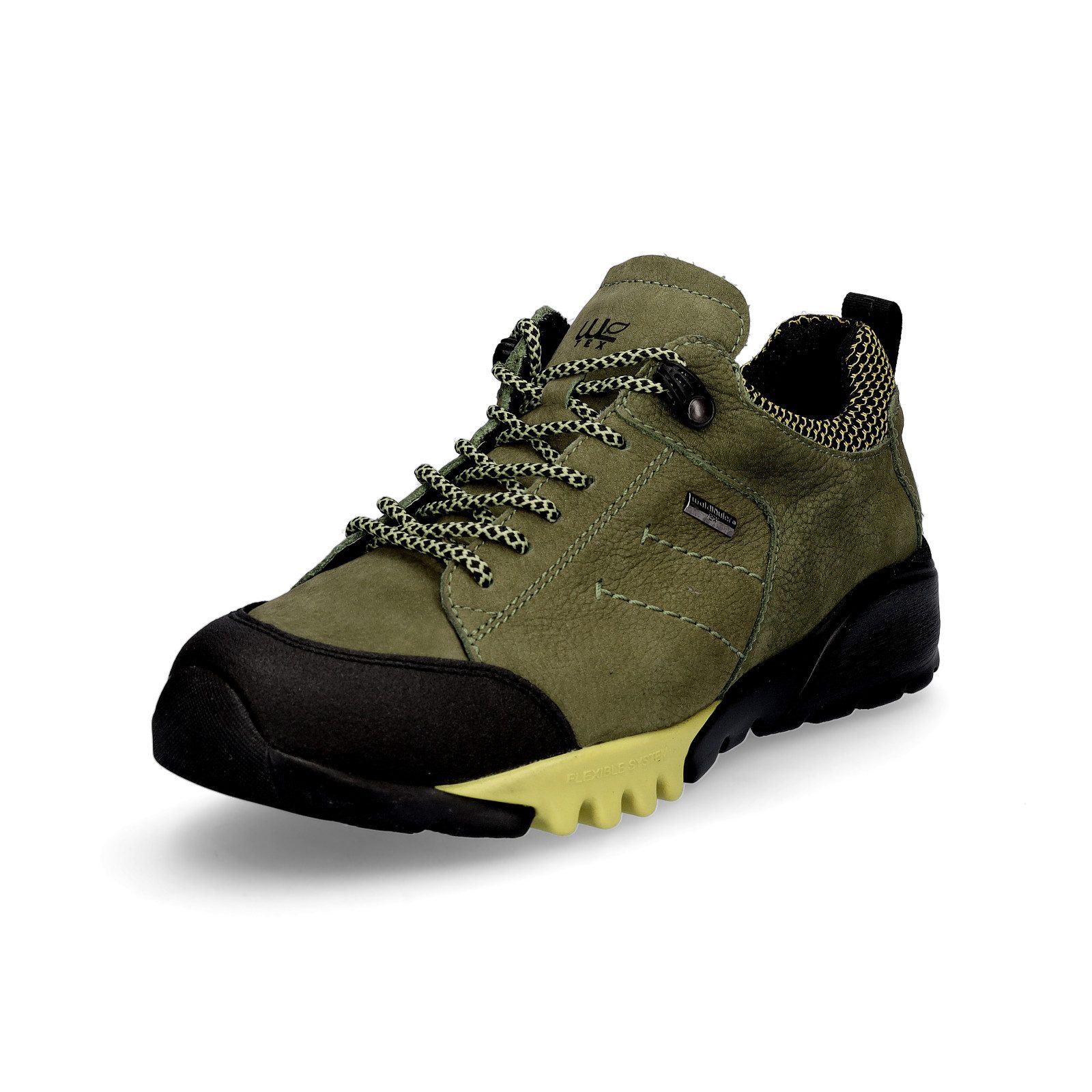 Waldläufer Damen Schnürschuh Amiata olivegrün Schnürschuh