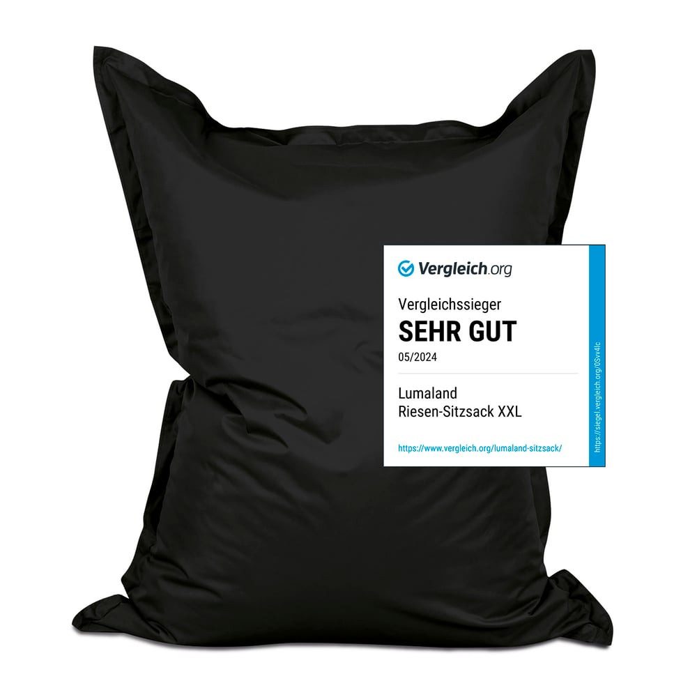 Lumaland Sitzsack XXL Bean Bag Riesen-Sitzkissen günstig online kaufen
