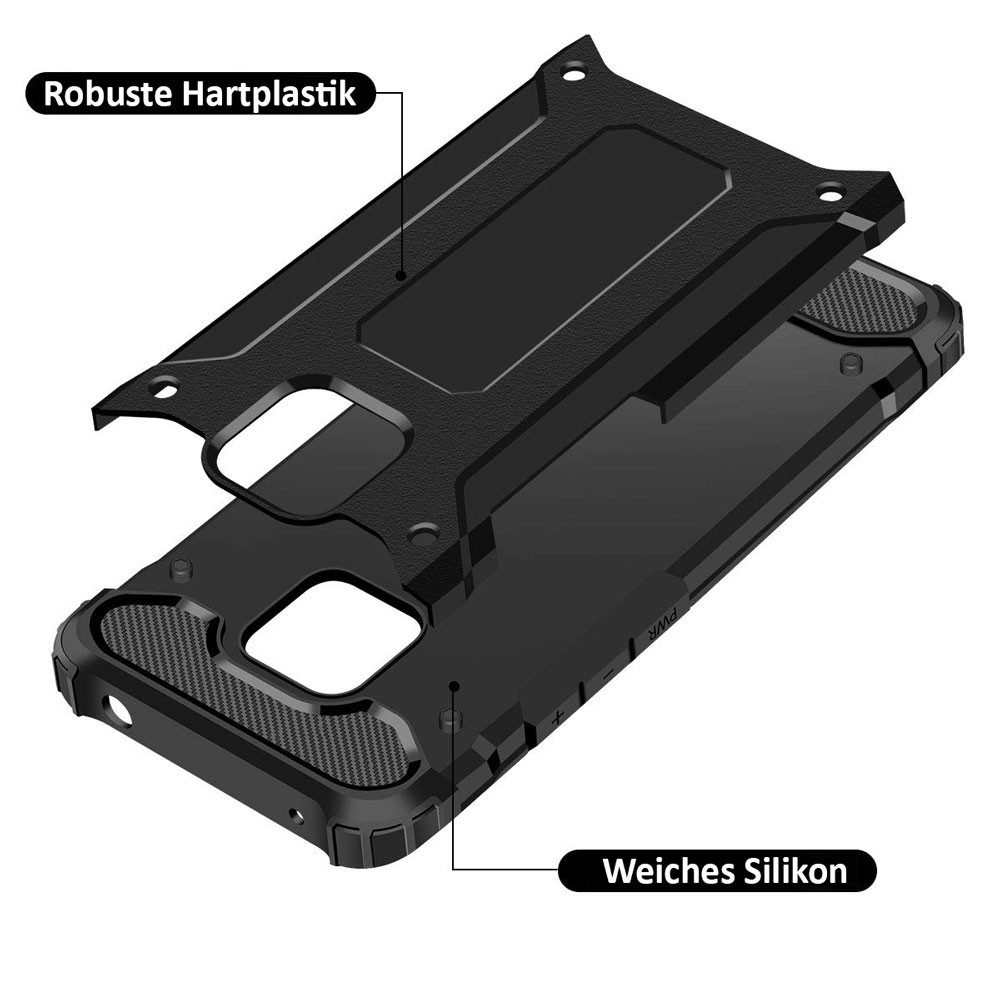 FITSU Handyhülle Outdoor Case für Huawei Hülle Robuste Schutzhülle Cover Bumper, Hülle für Huawei P30 Pro, P30, P30 Lite, Mate 20 Lite, P20, P20 Lite