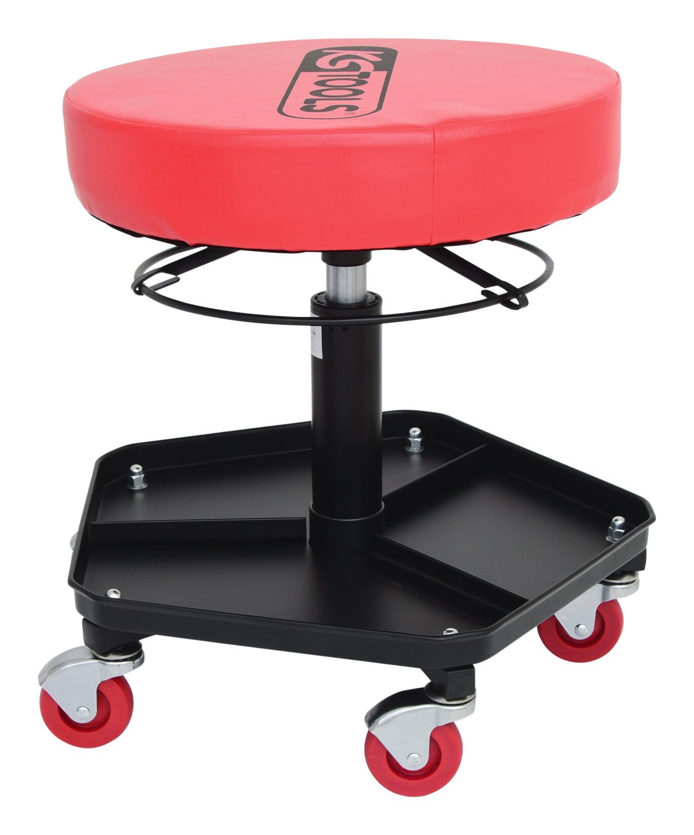 KS Tools Hocker, Fahrbarer und höhenverstellbarer Hocker