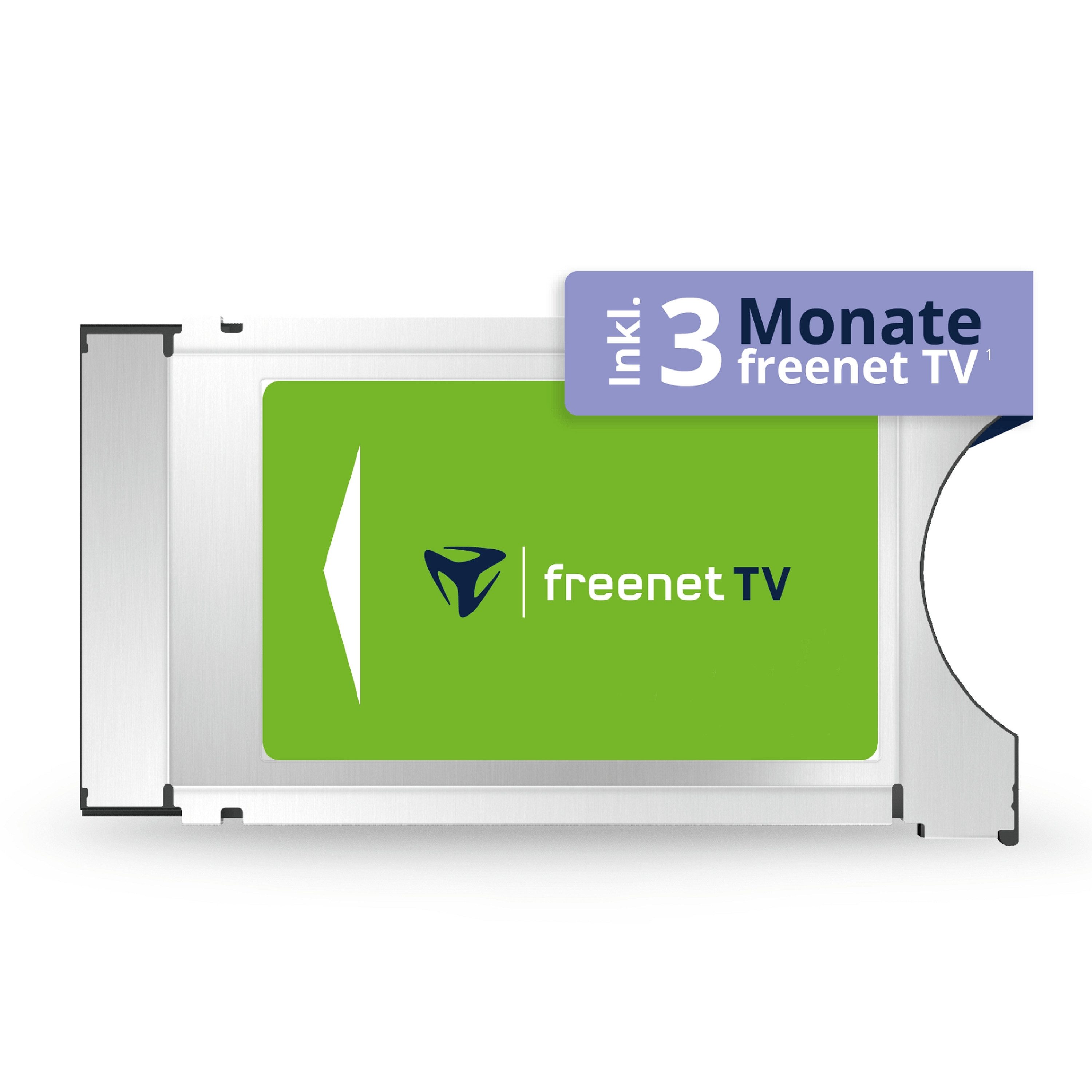 freenet TV DVB-T2 CI+-Modul, inkl. 3 Monate freenet TV