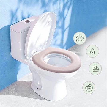 RefinedFlare Abdeckungsheber 3 Stück WC-Sitzbezüge, weich, waschbar, schnell trocknend