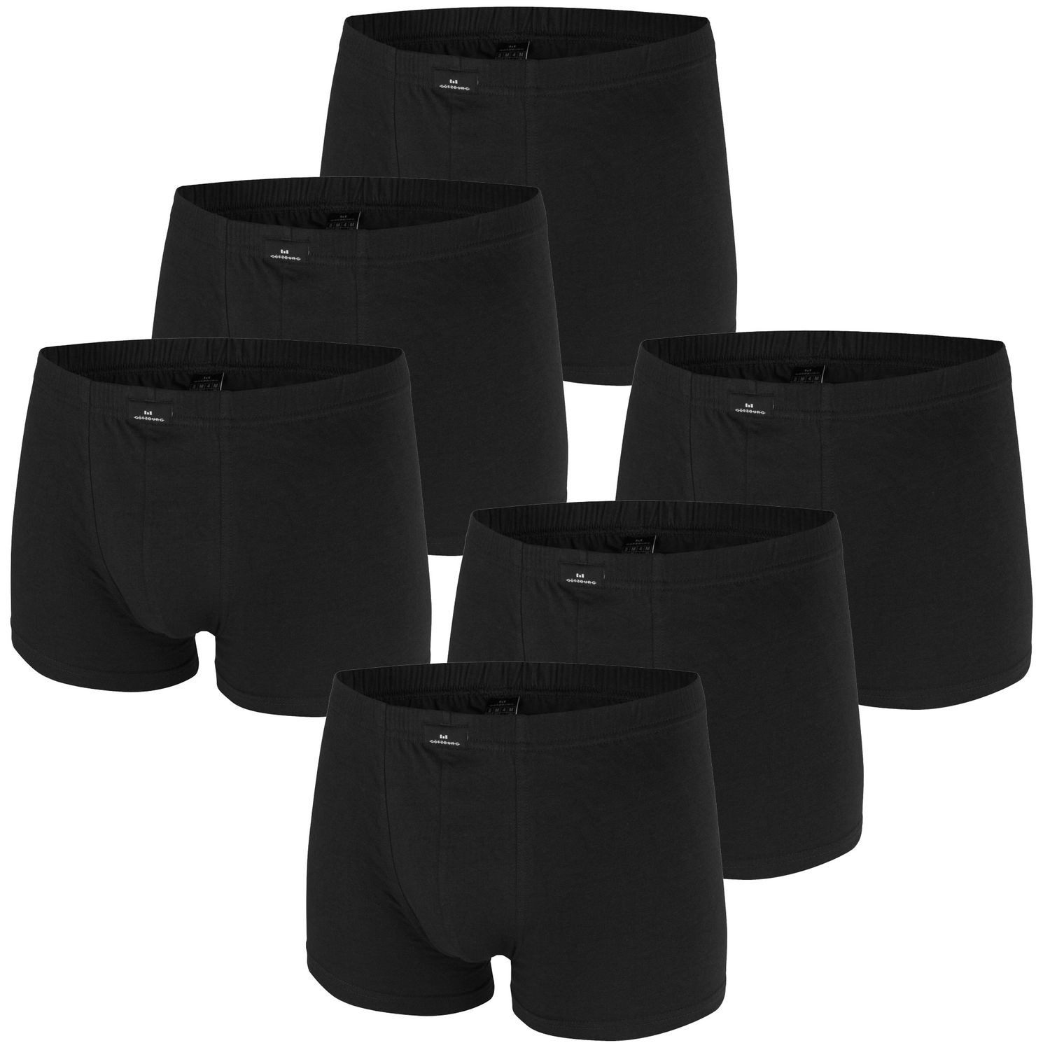 GÖTZBURG Boxershorts Tower (3-St) ohne Eingriff, aufgedoppelter Frontbereich, DER KLASSIKER