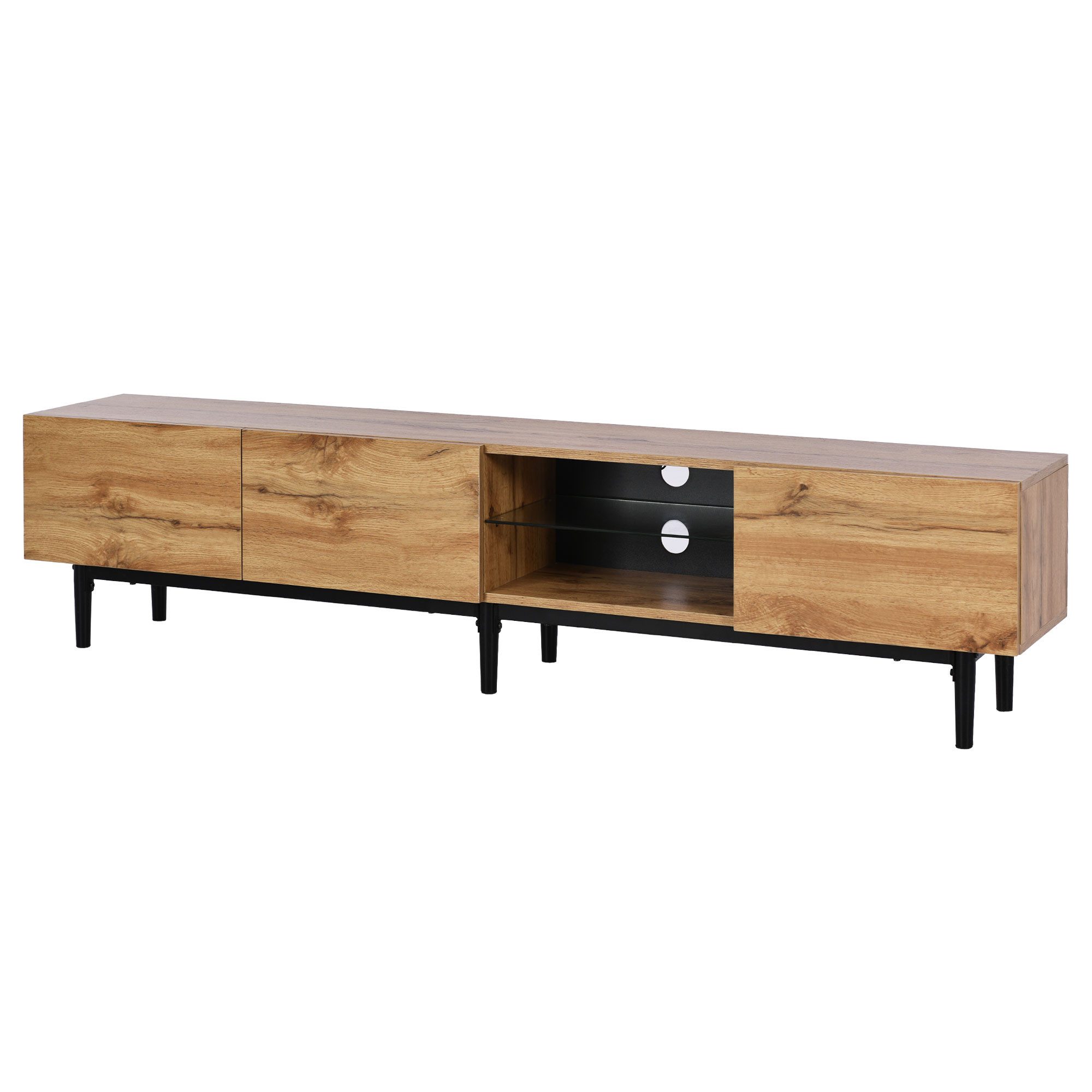 KLAM HOME Lowboard moderner klassischer TV-Schrank günstig online kaufen