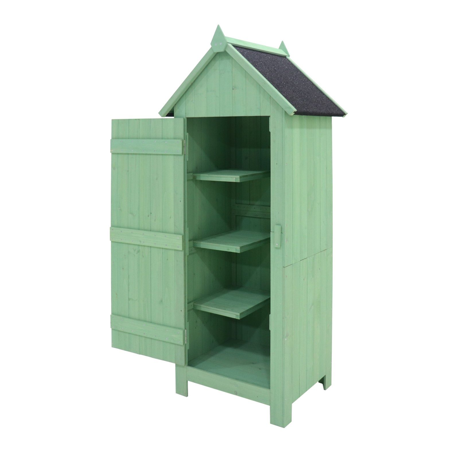 HTI-Living Garten-Geräteschrank Geräteschrank Wilbur Grün, BxT: 53x45.5 cm, günstig online kaufen