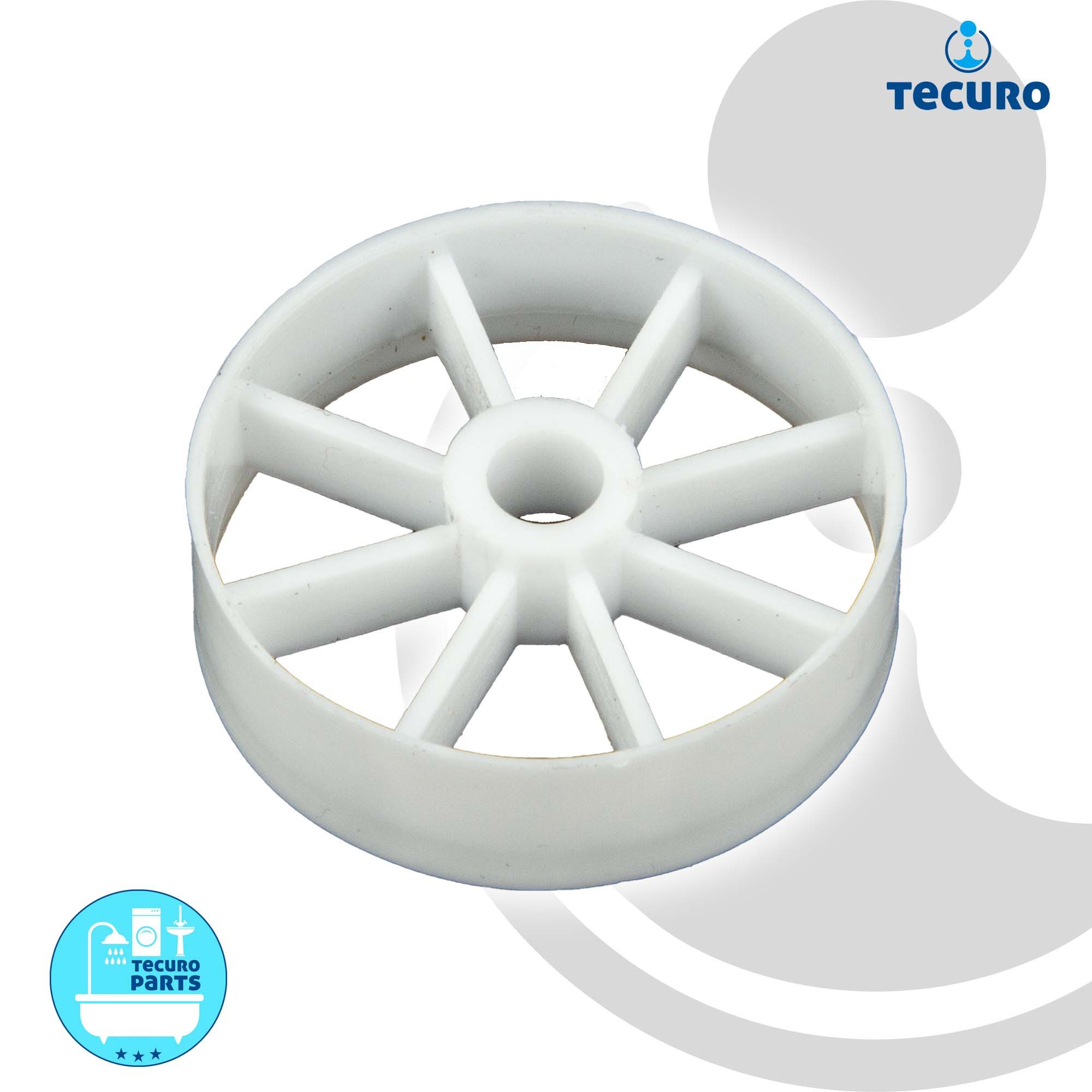 tecuro Ablaufventil Haarsieb für Exzenterstopfen Ø 40 mm