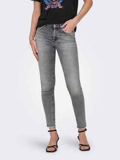 ONLY Skinny-fit-Jeans ONLBLUSH MW SKINNY DECO ANK RW REA0918