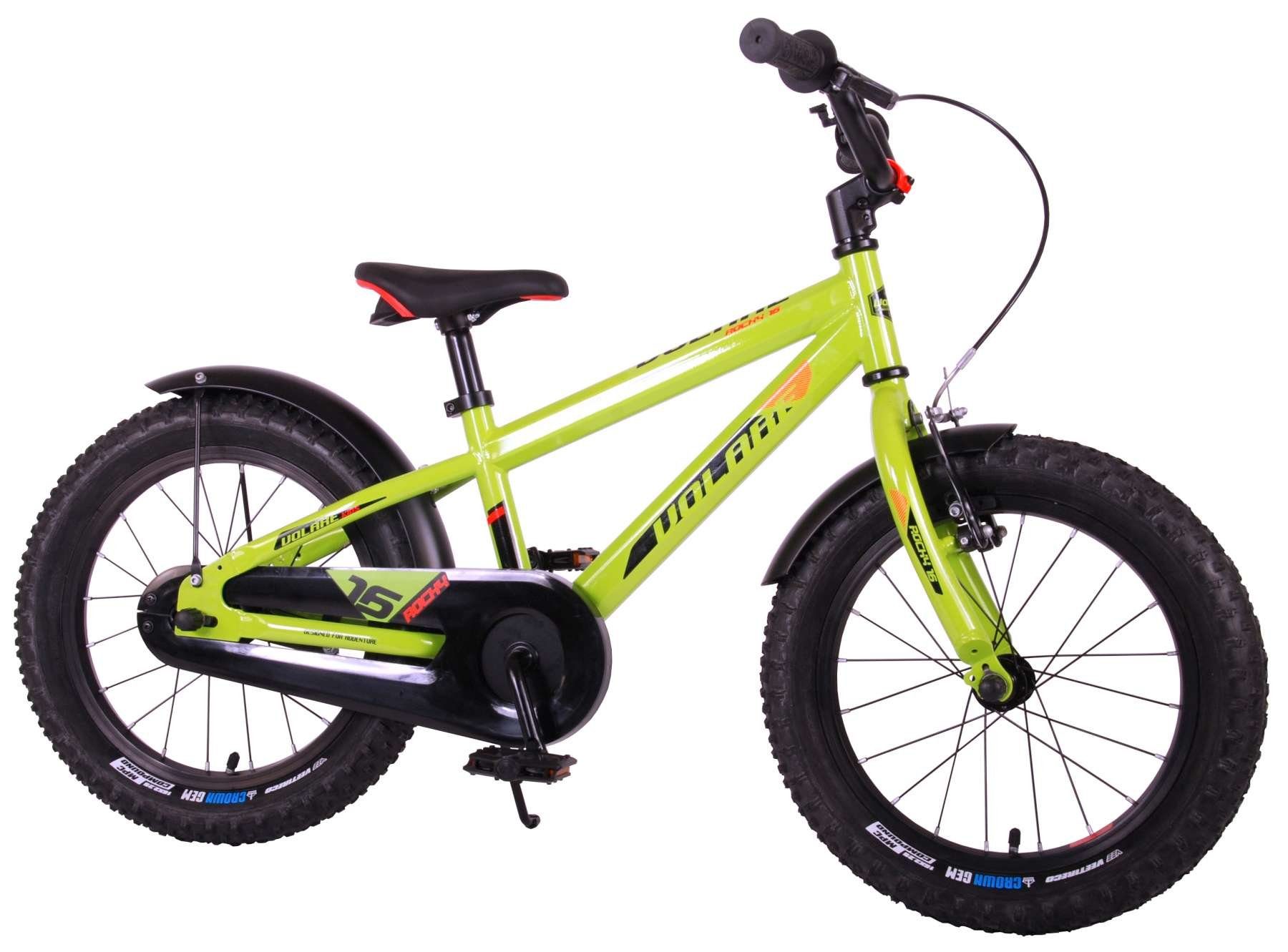 Zoll Sicherheitsgriffe), - Gang, Kinder Jugend Kinder Volare TPFSports Rocky 16 Fahrrad Grün - 16 Zoll - Handbremse, Fahrrad Rücktritt Kinderfahrrad - (Kinder Fahrrad und Jugend Jungsfahrrad Rutschfeste 1