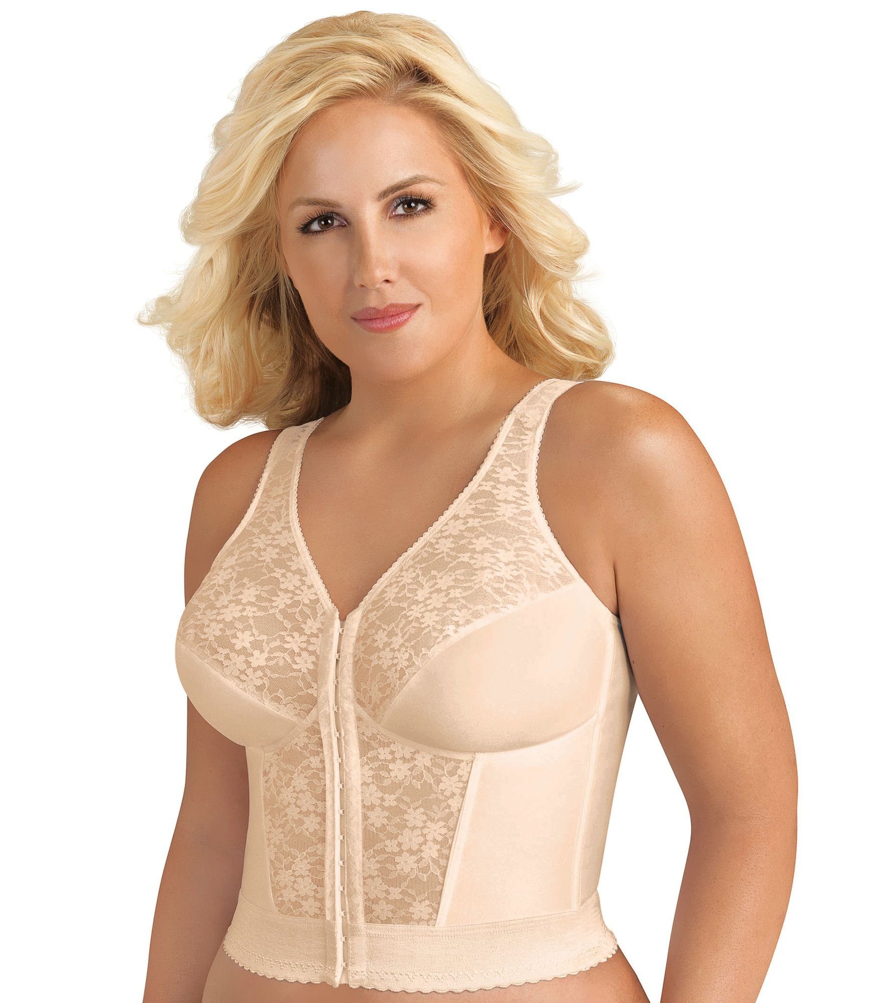 Exquisite FORM Entlastungs-BH 6107565 Langer BH ohne Bügel mit Vorderversch günstig online kaufen
