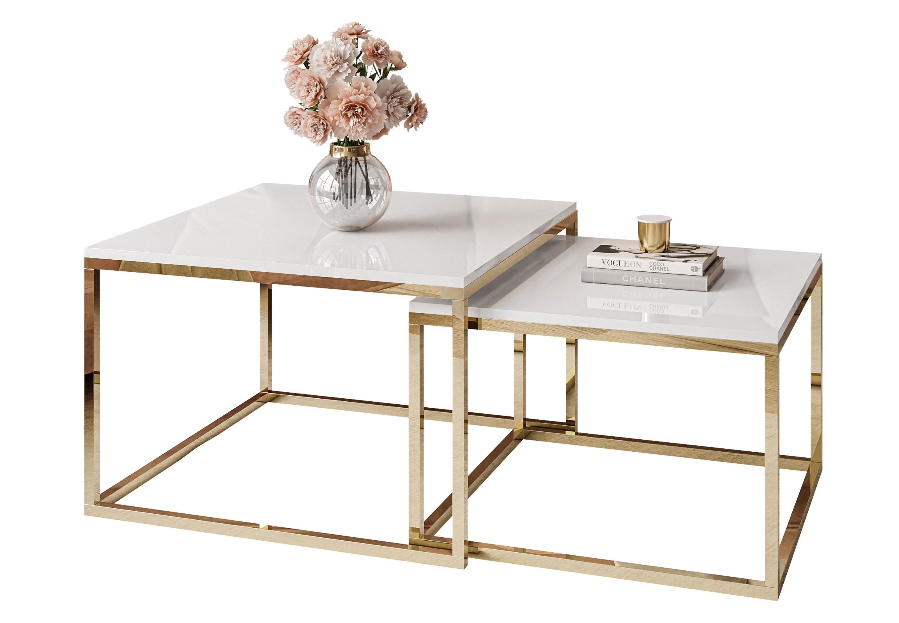 Lookway Couchtisch YOSHI 2in1 mit Goldenem günstig online kaufen