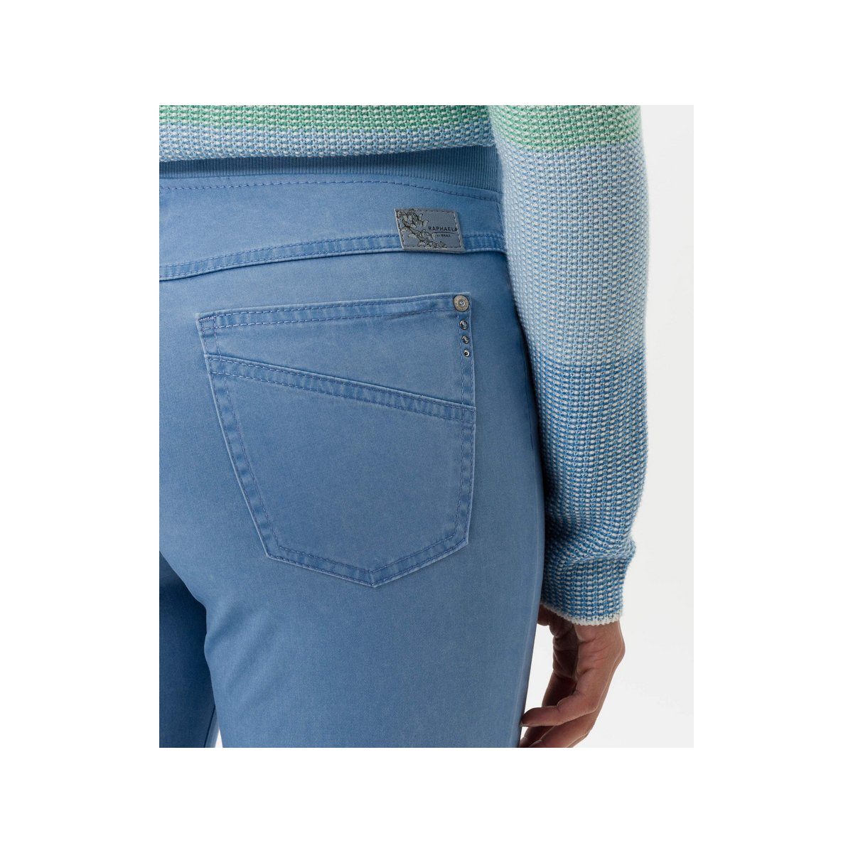 Brax 5-Pocket-Jeans blau slim fit (1-tlg) sky