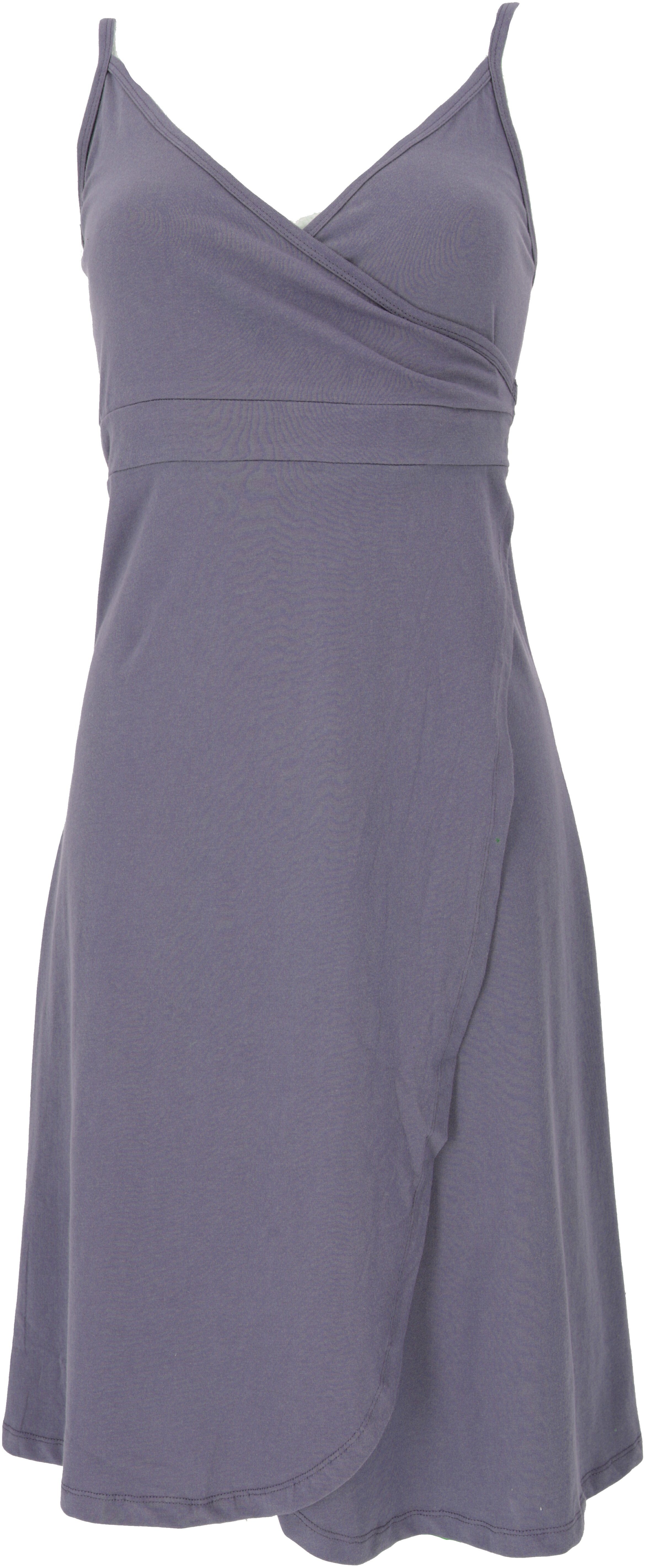 Guru-Shop Midikleid Minikleid aus Bio-Baumwolle, Wickelkleid,.. günstig online kaufen