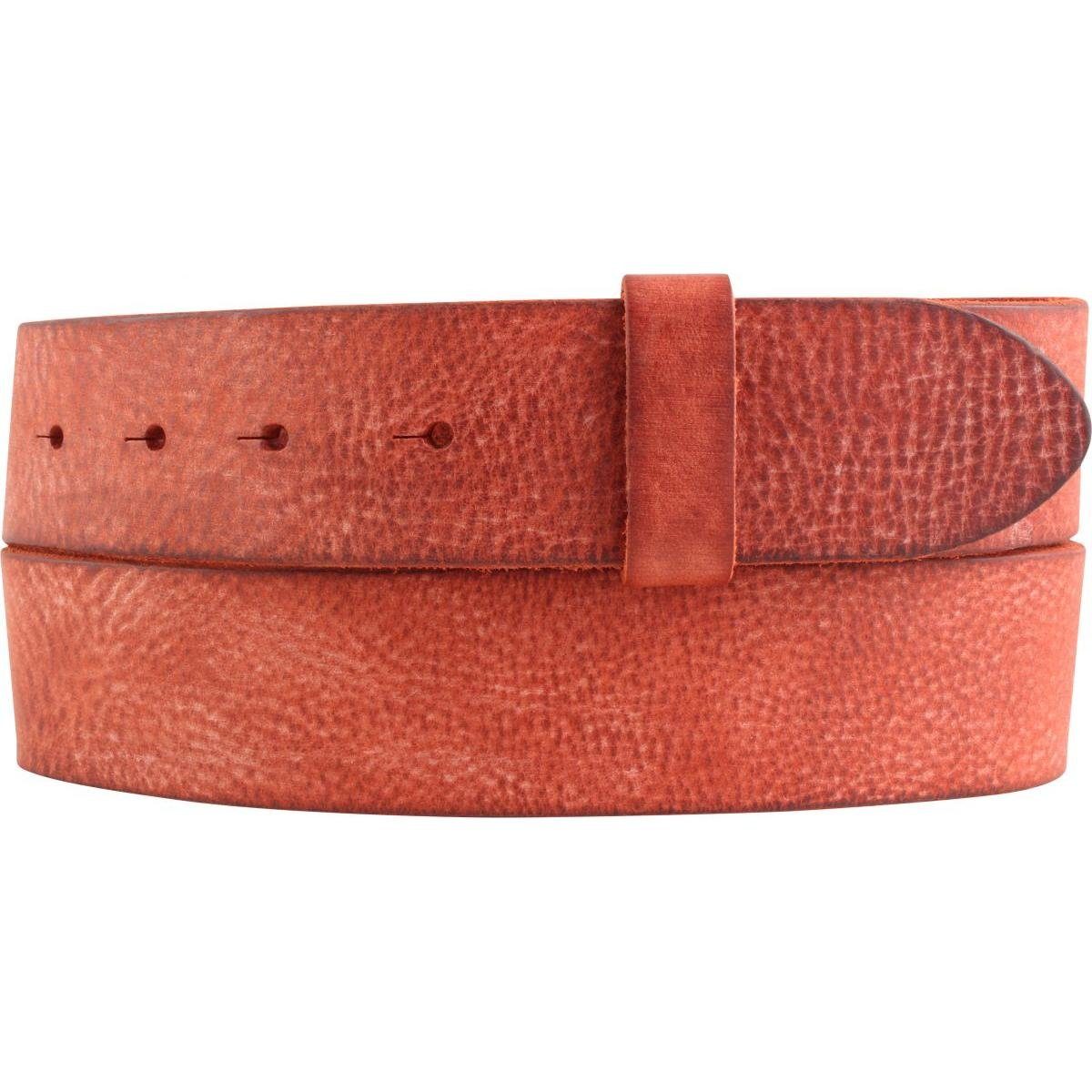 BELTINGER Ledergürtel Wechselgürtel aus weichem Vollrindleder Used-Look 4 c günstig online kaufen