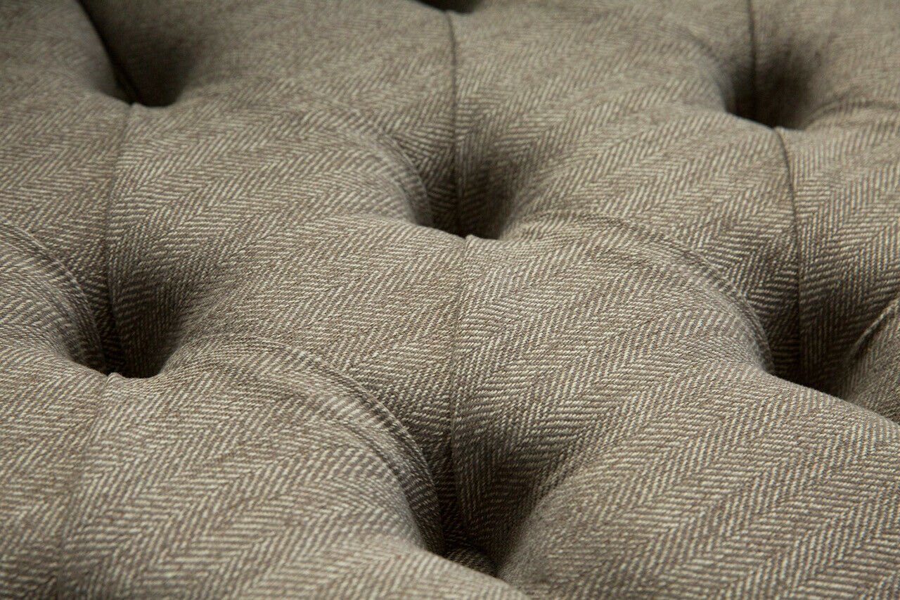 Chesterfield-Sofa, Rückenlehne mit Knöpfen. Die 3 225 cm, Design Sitzer JVmoebel Sofa Chesterfield Couch