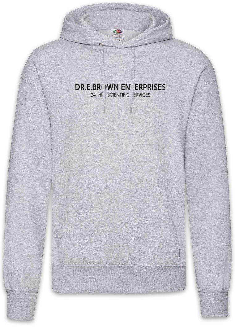 Hoodie Dr. E. Brown Enterprises Herren Hoodie Back To Zurück The In Zukunft