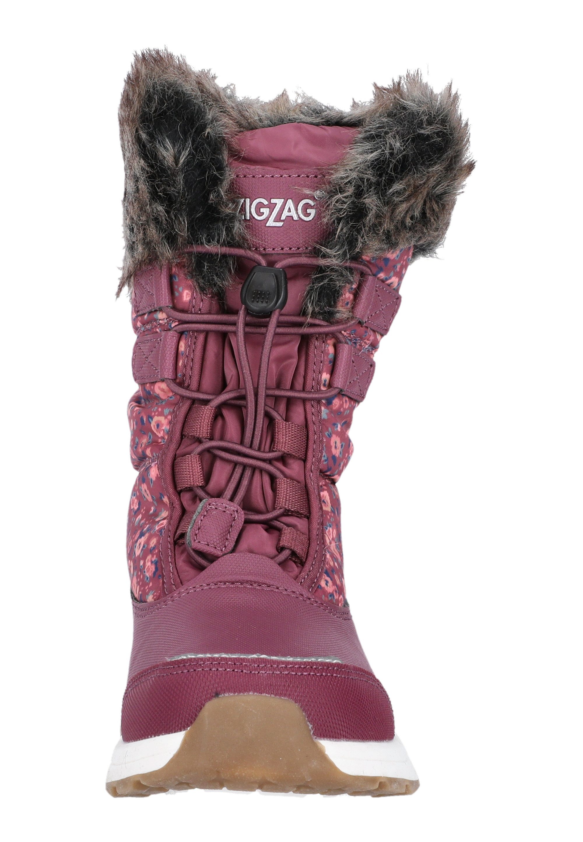 ZIGZAG Wesend Stiefel mit bequemem Kunstfellbesatz und Allwetterprofil