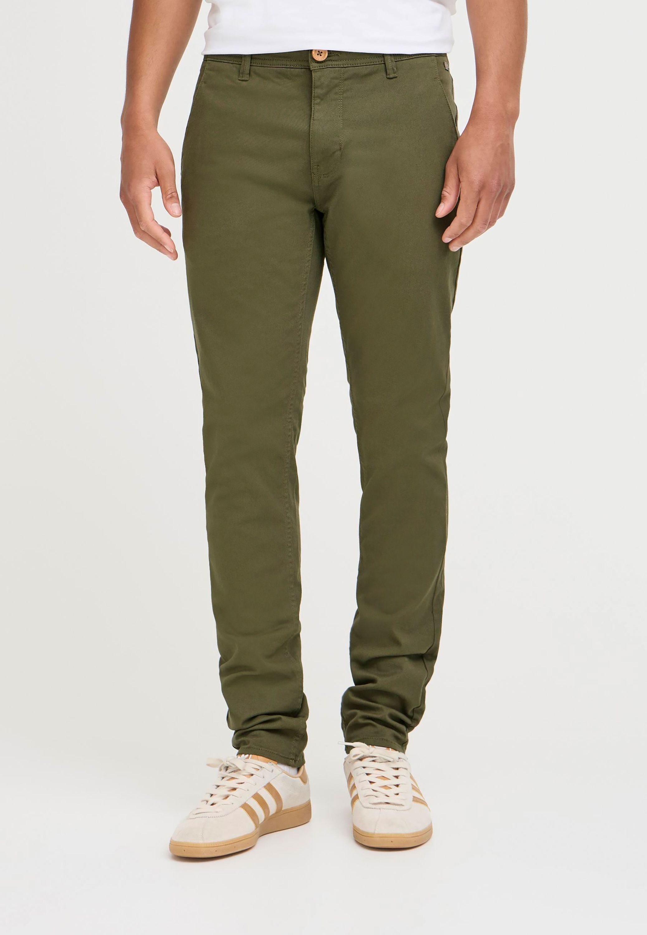 Blend Chinohose BHNatan Stoffhose mit normalem Bund und schmalem Beinen - Slim Fit