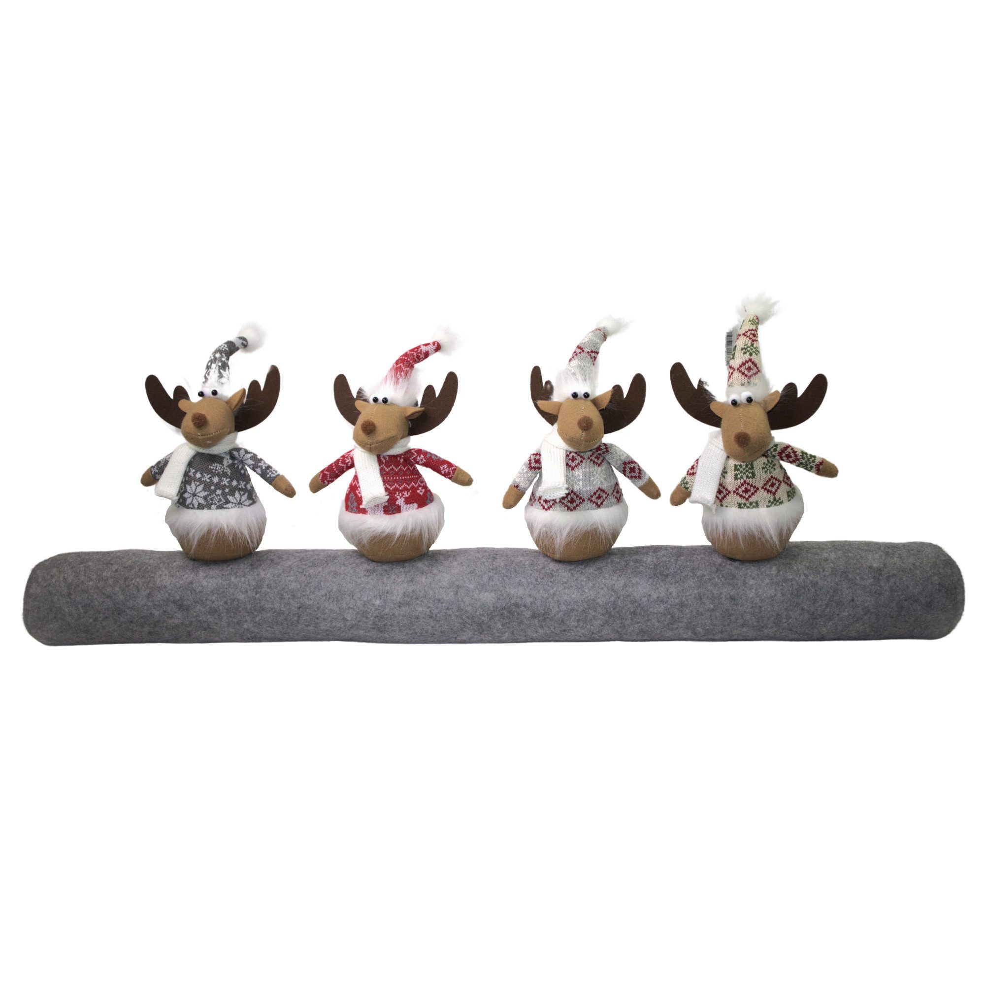 hausleben Zugluftstopper für Türen mit 5 Wichteln oder mit 4 Elchen– 90 cm günstig online kaufen