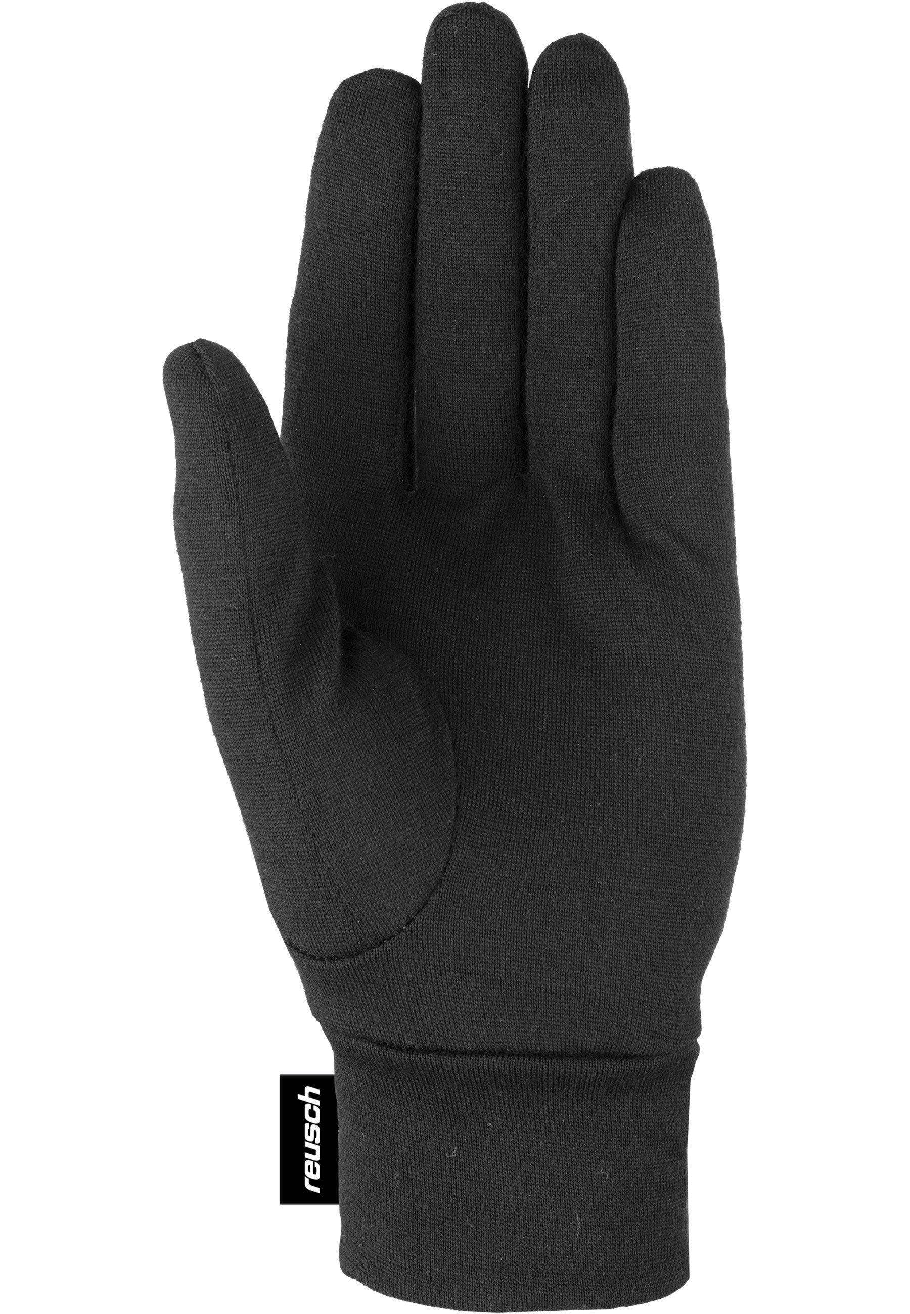 Reusch Skihandschuhe Fingerhandschuhe Merino Wool Conductive & atmungsaktiv aus atmungsaktivem Material