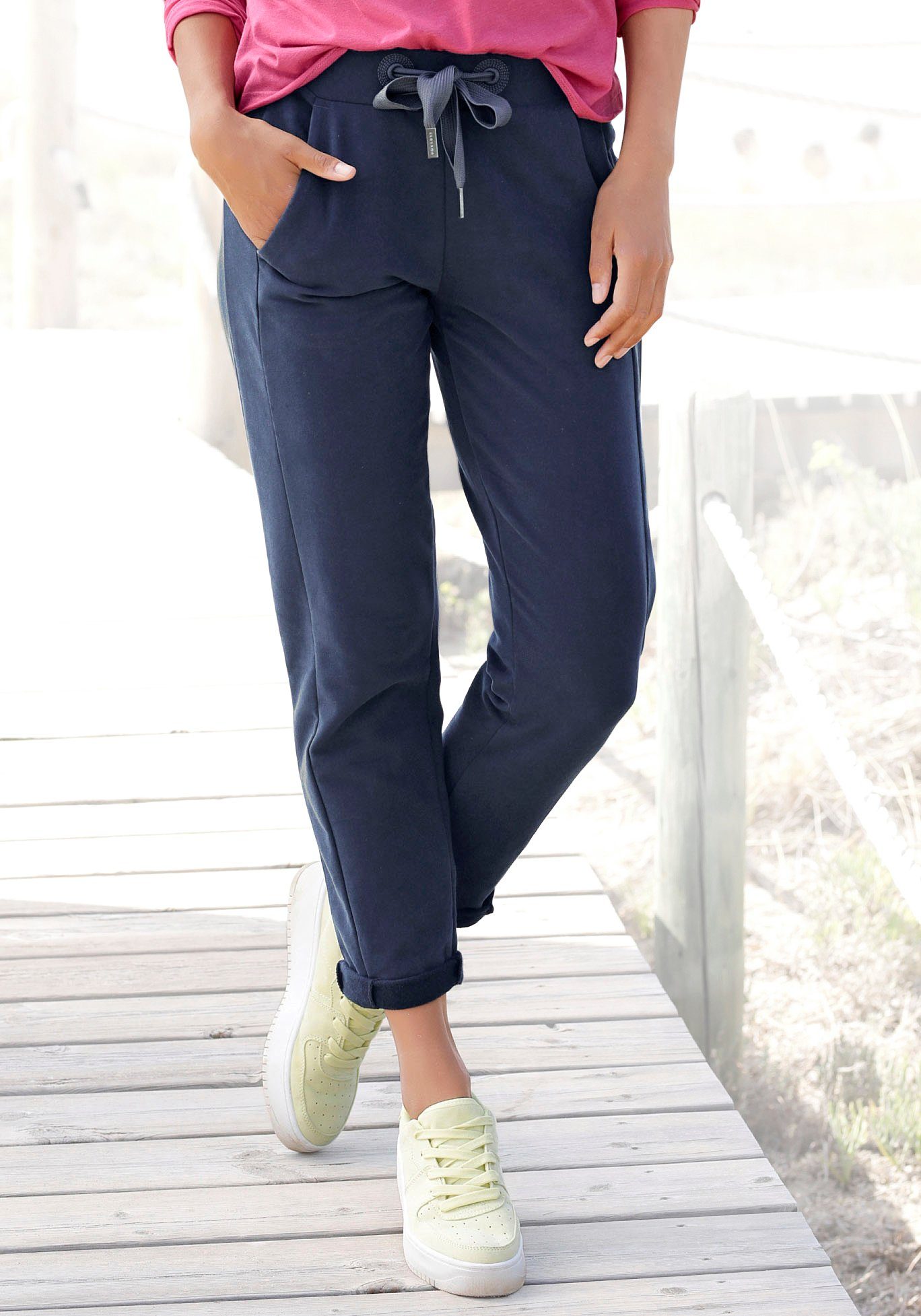 Blaue Damenjogginghose online kaufen » Blaue Sweatpants | OTTO
