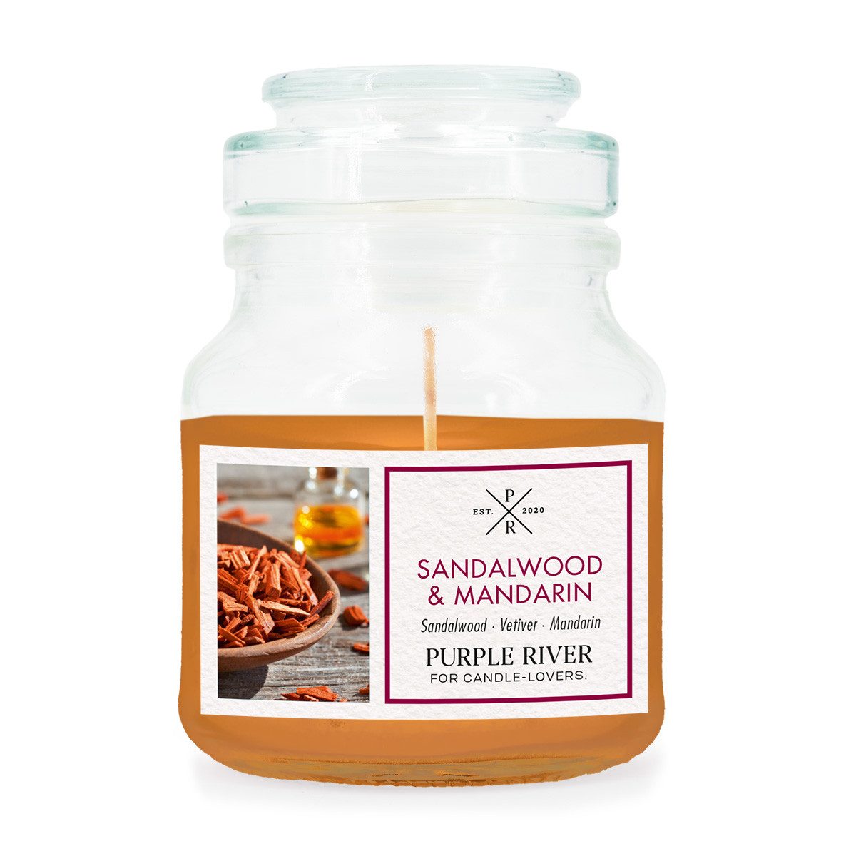 Purple River Duftkerze Duftkerze Sandalwood Mandarin günstig online kaufen