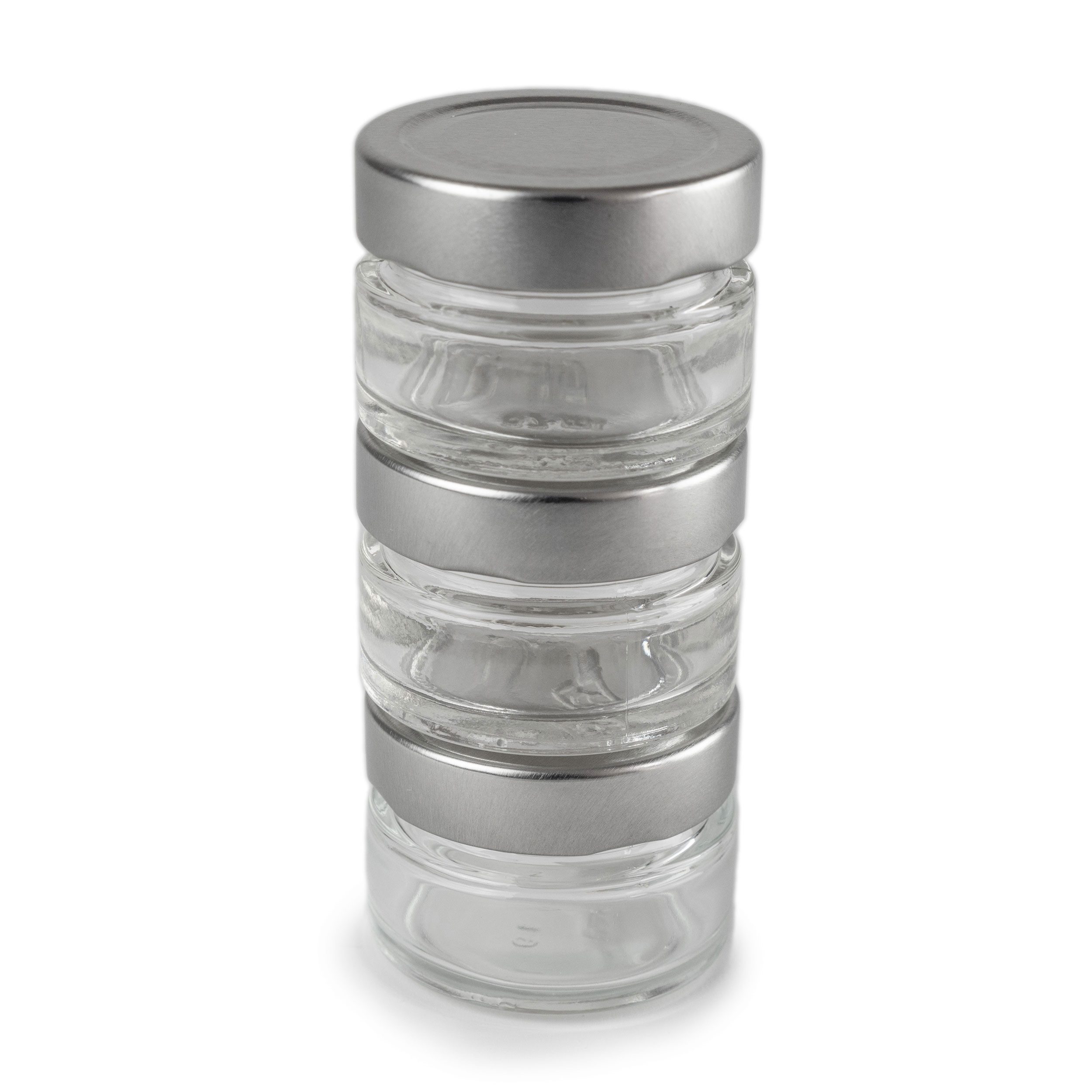 PEUGEOT Vorratsglas MAESTRO 3er Set Nachfüllbehälter für Pfeffer