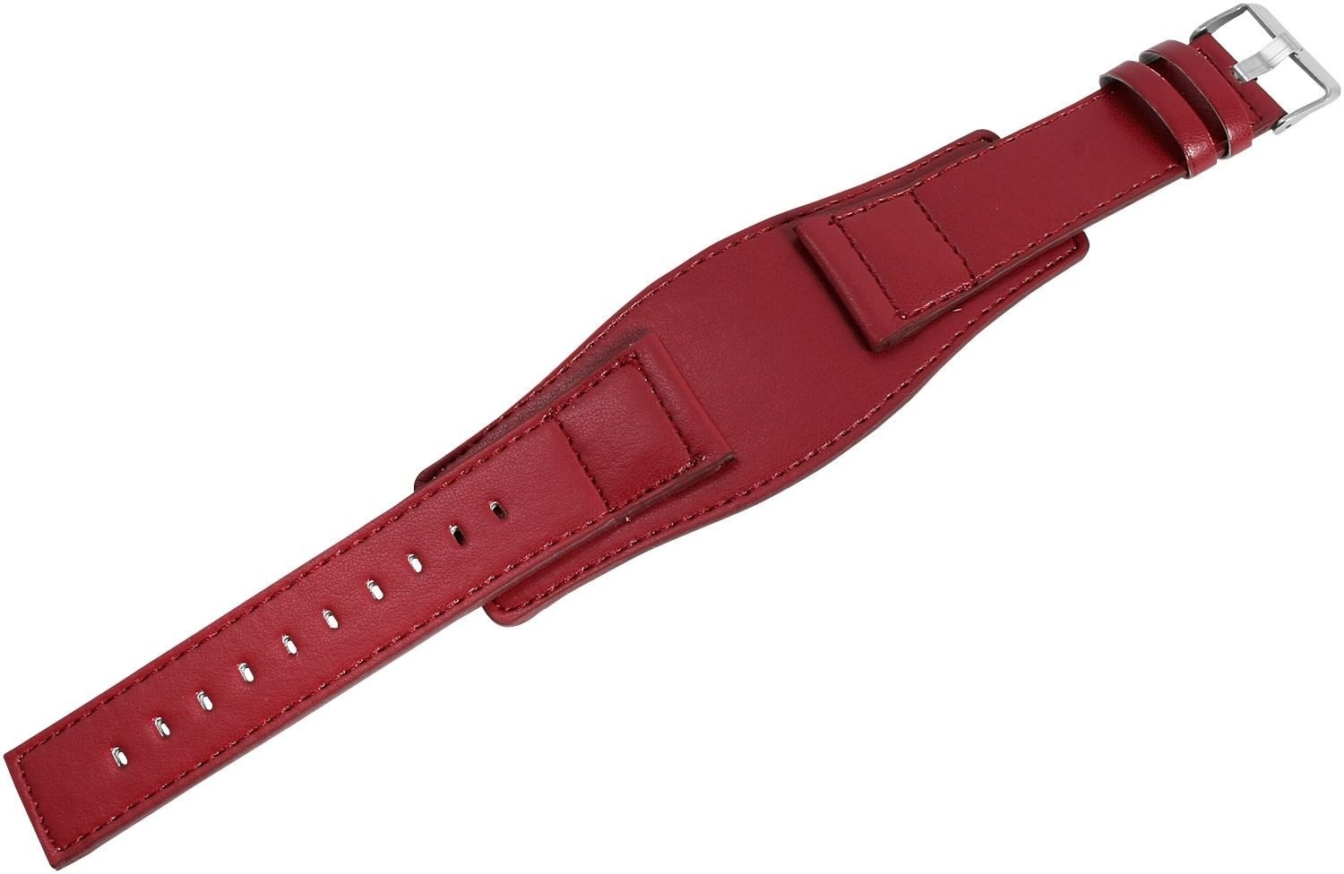 Steinmeister Часыarmband 8000392 Lederimitatband in rot, 26 mm
