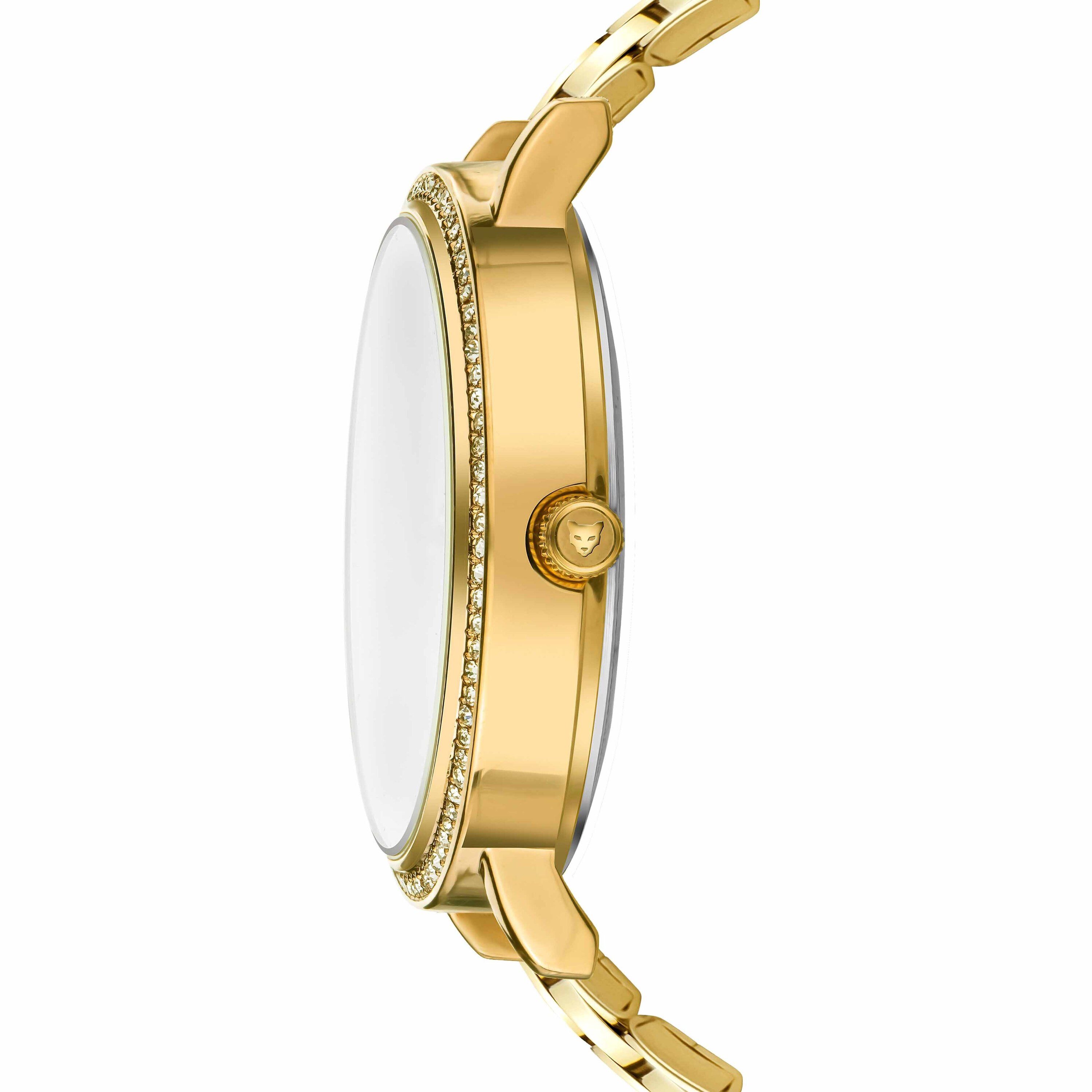 MARC LAUDER Quarzuhr MB1-B078G Paris Gold Link
