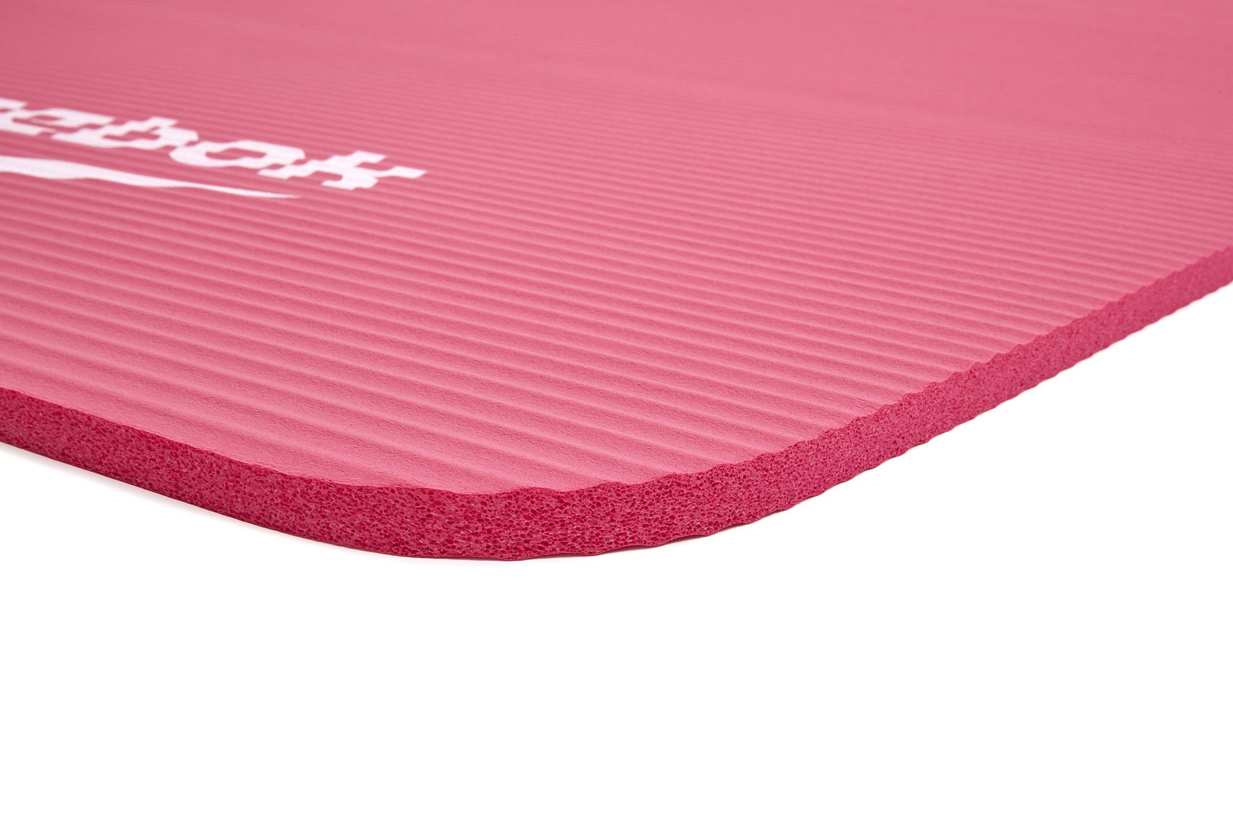Fitnessmatte Reebok Fitness-/Trainingsmatte, Reebok pink Rutschfeste 15mm, Oberfläche