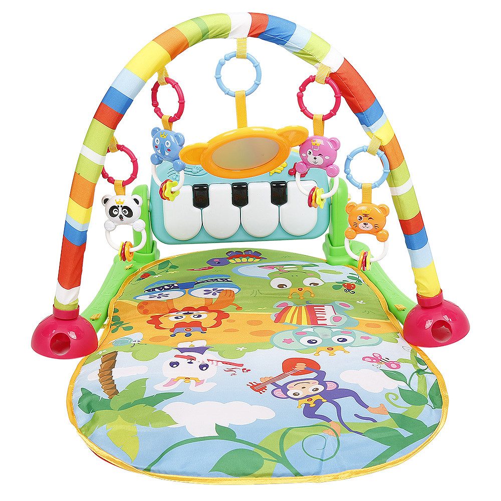 JEOBEST Spielbogen Baby Piano Spieldecke/Spielmatte mit Spielbogen, Mit 5 a günstig online kaufen