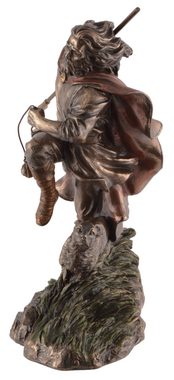 Vogler direct Gmbh Dekofigur Lugh keltischer Gott der Sonne und der Stürme - by Veronese, von Hand bronziert, LxBxH: ca. 22x11x23cm