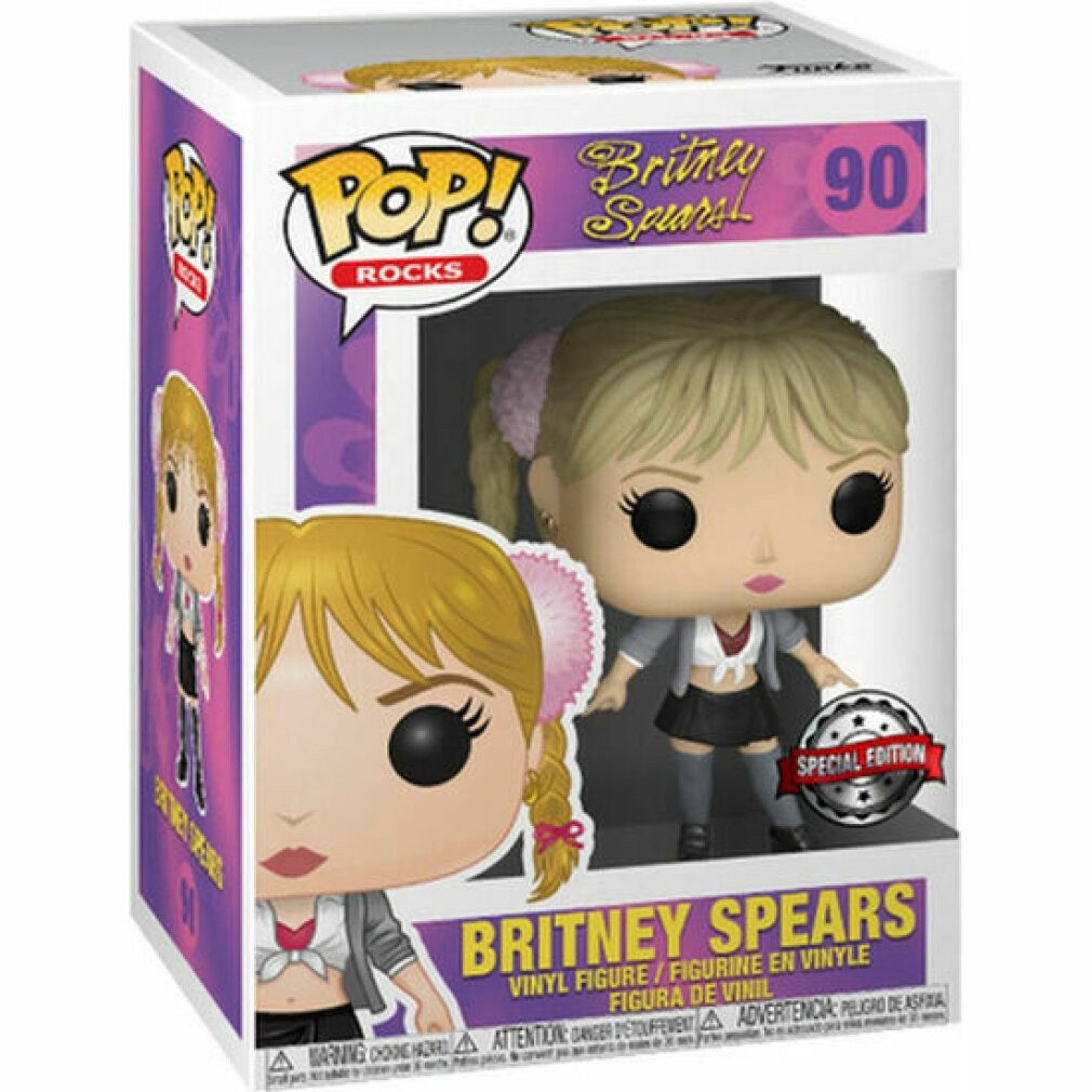 Funko Actionfigur Set Figur POP & Tee Britney Spears One More Time Exklusiv
