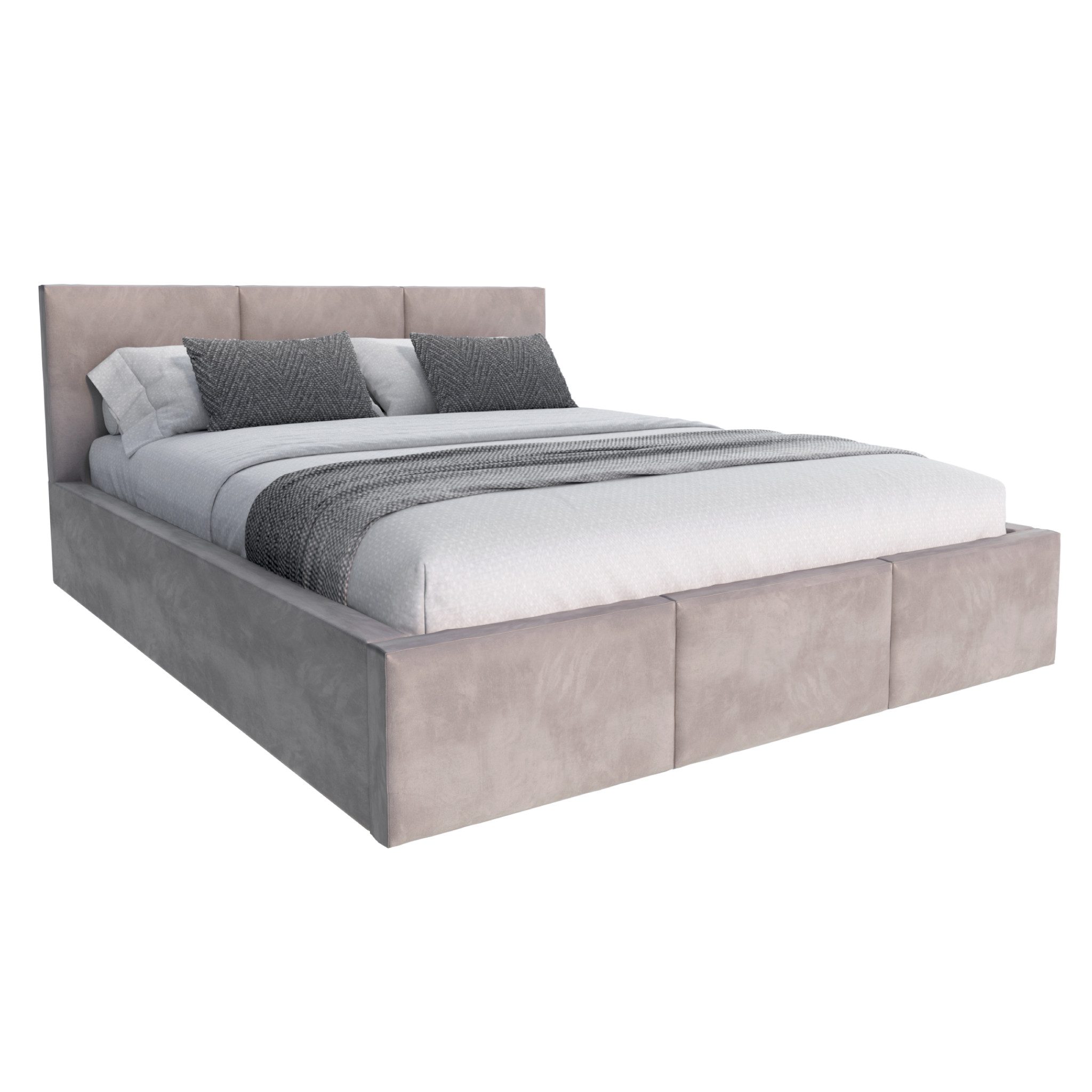 FDM Polsterbett AMBER modern mit Bettkasten günstig online kaufen