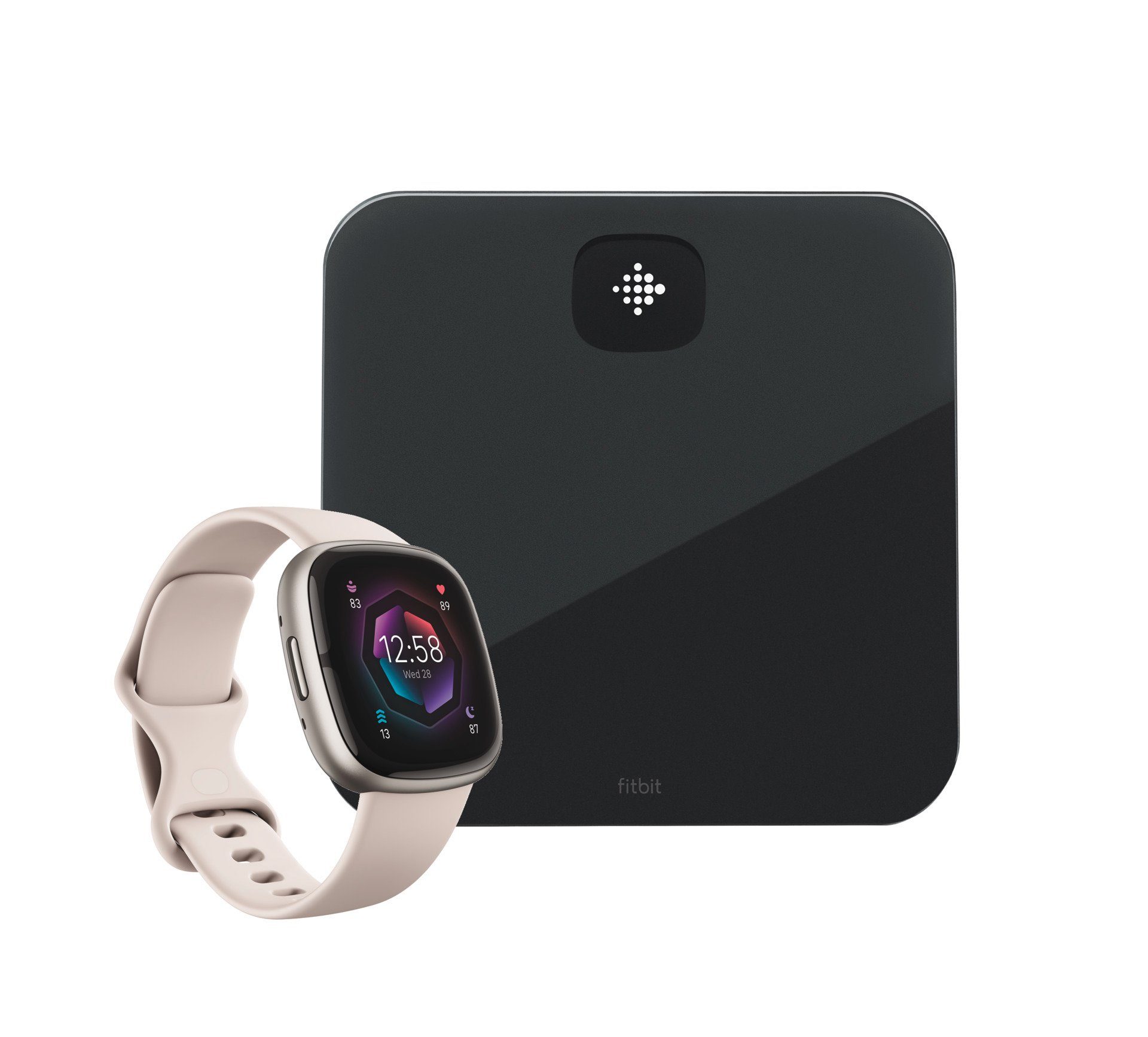 fitbit by Google Sense 2 + Aria Air Smartwatch (FitbitOS5)